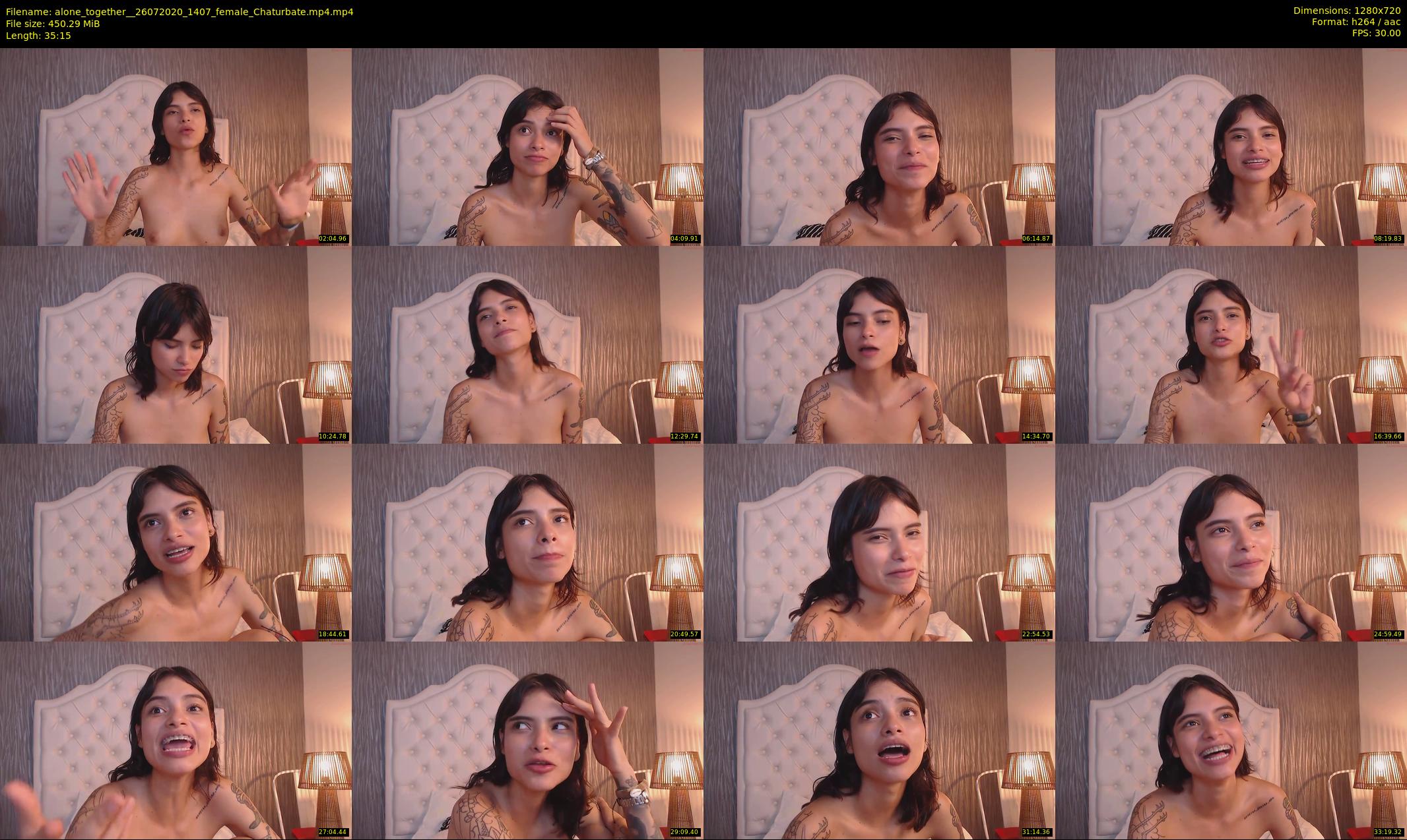 alone_together_ — 36 minute Chaturbate female cam show recording, 720p, Jul 26, 2020