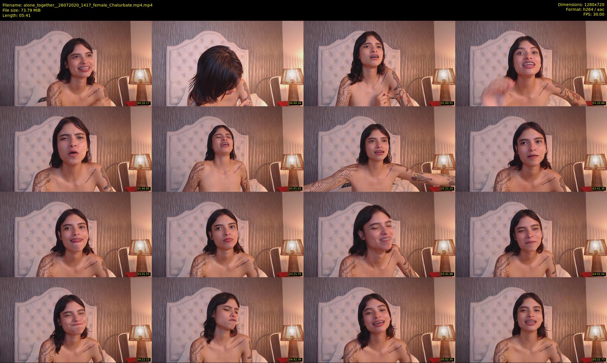 alone_together_ — 6 minute Chaturbate female cam show recording, 720p, Jul 26, 2020
