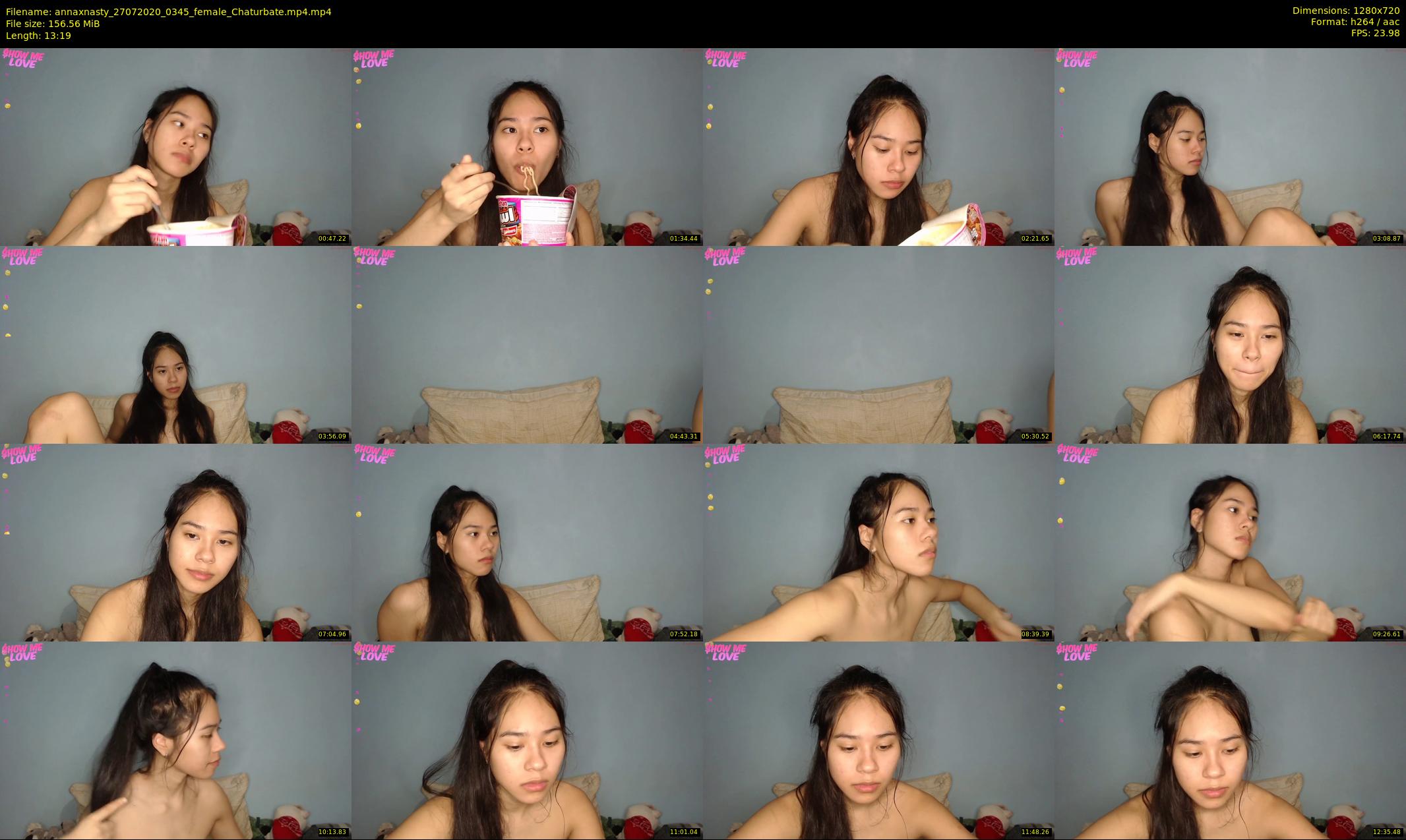 annaxnasty — 14 minute Chaturbate female cam show recording, 720p, Jul 27, 2020