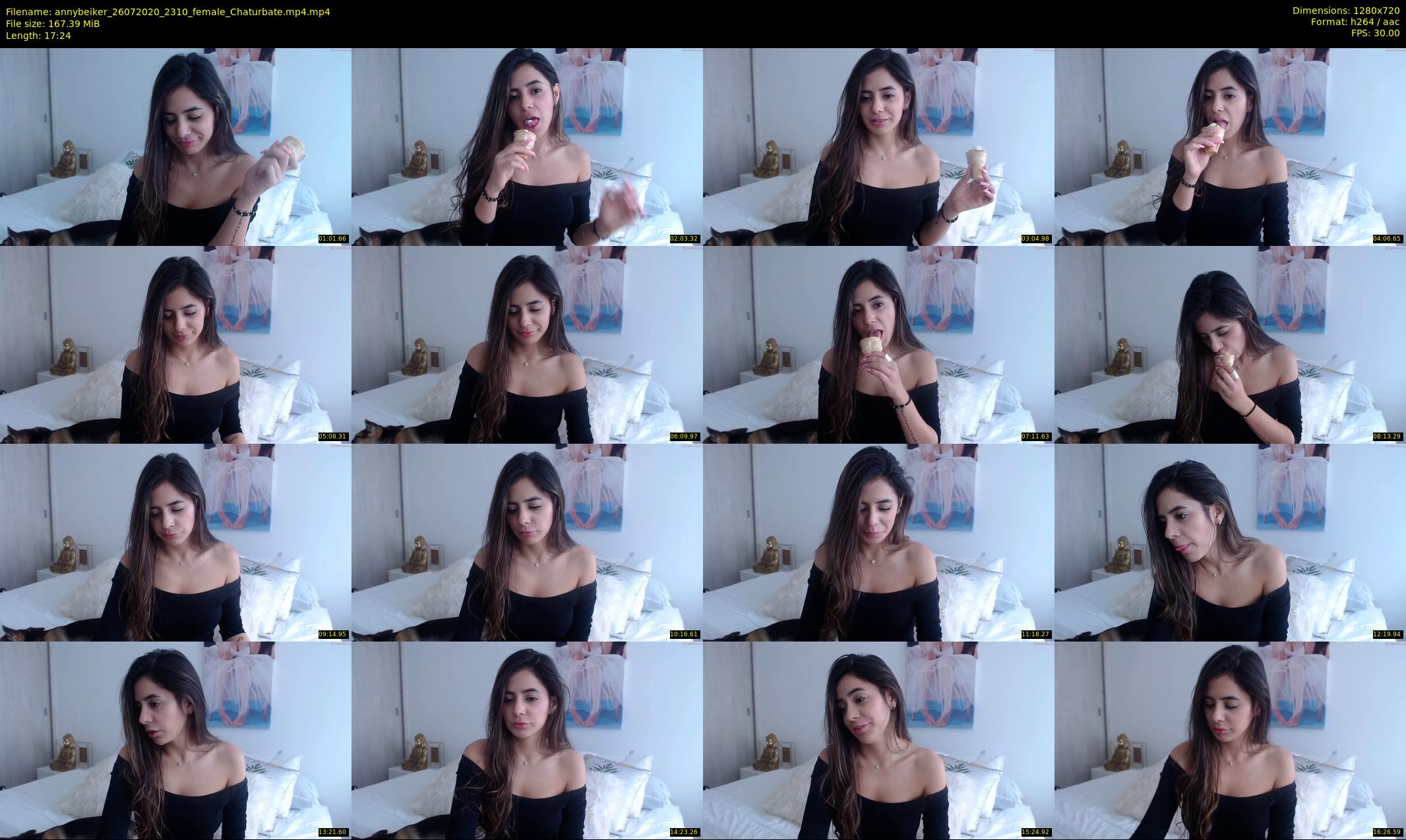 annybeiker — 18 minute Chaturbate female cam show recording, 720p, Jul 26, 2020