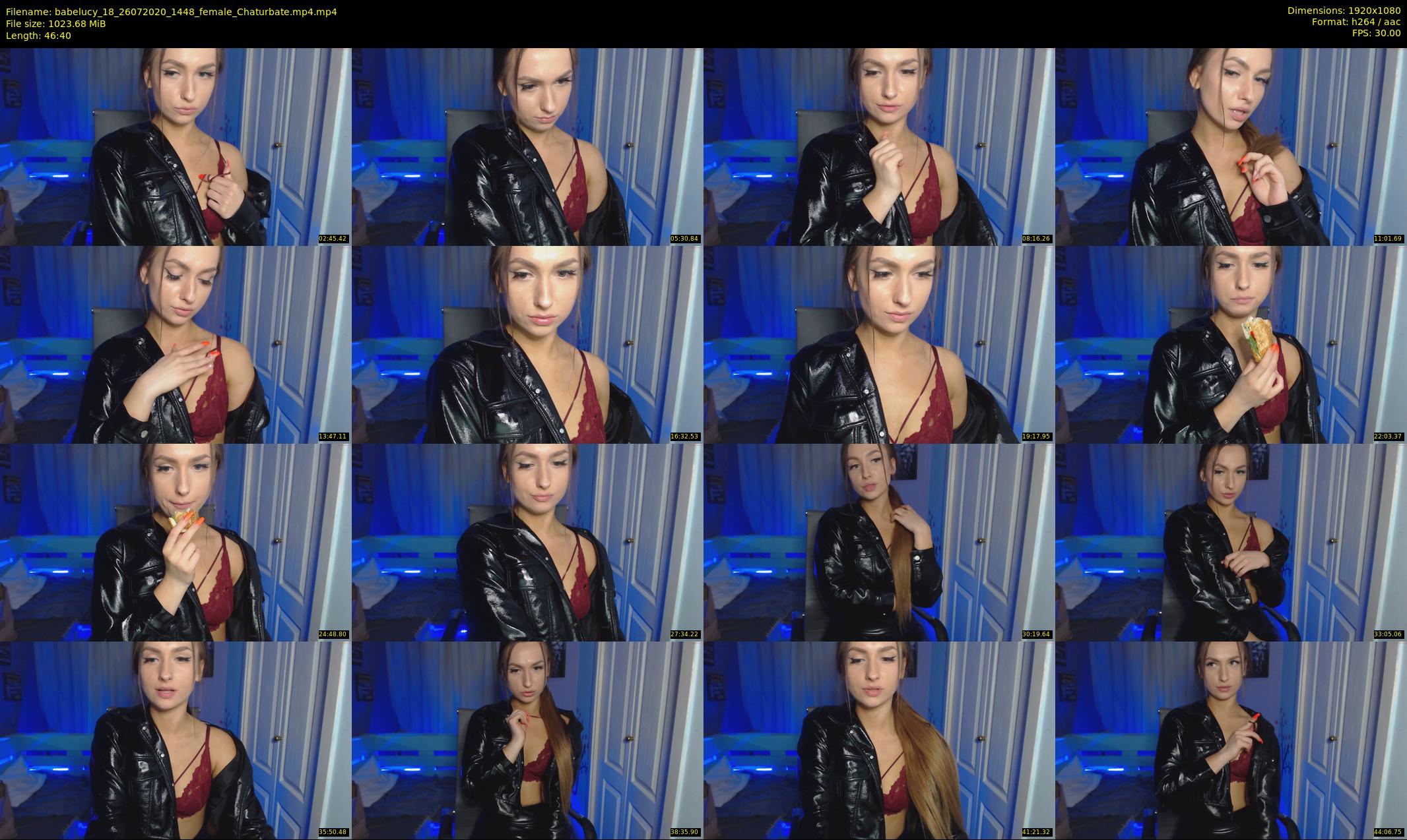 babelucy_18 — 47 minute Chaturbate female cam show recording, 1080p, Jul 26, 2020
