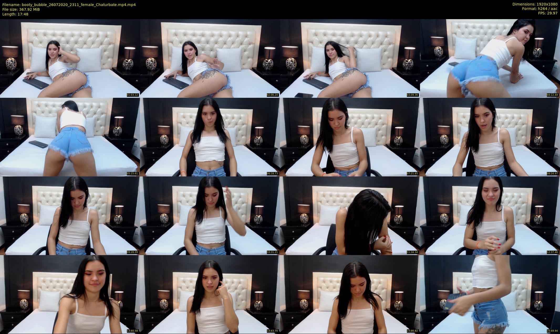 booty_bubble — 18 minute Chaturbate female cam show recording, 1080p, Jul 26, 2020