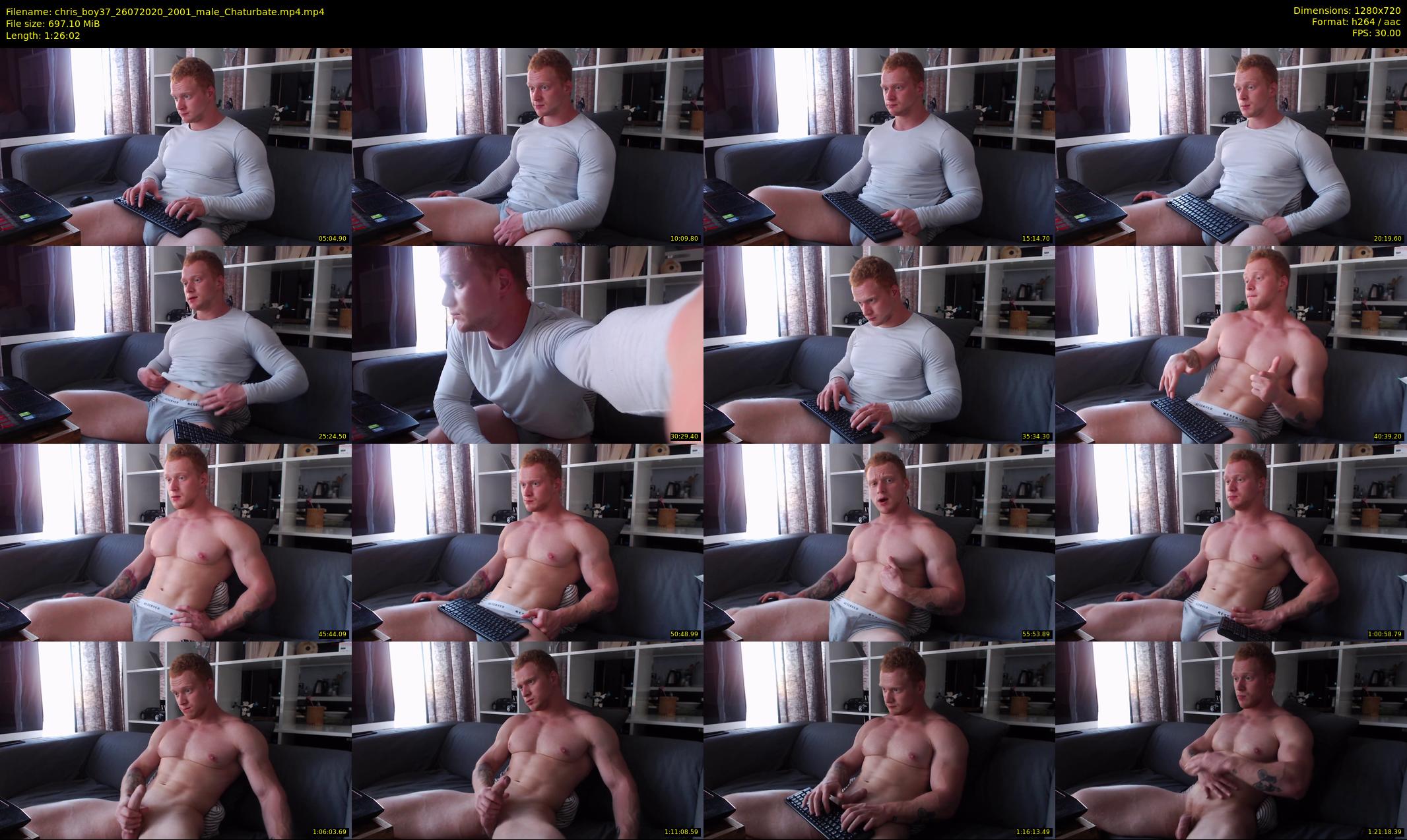 chris_boy37 — 87 minute Chaturbate male cam show recording, 720p, Jul 26, 2020