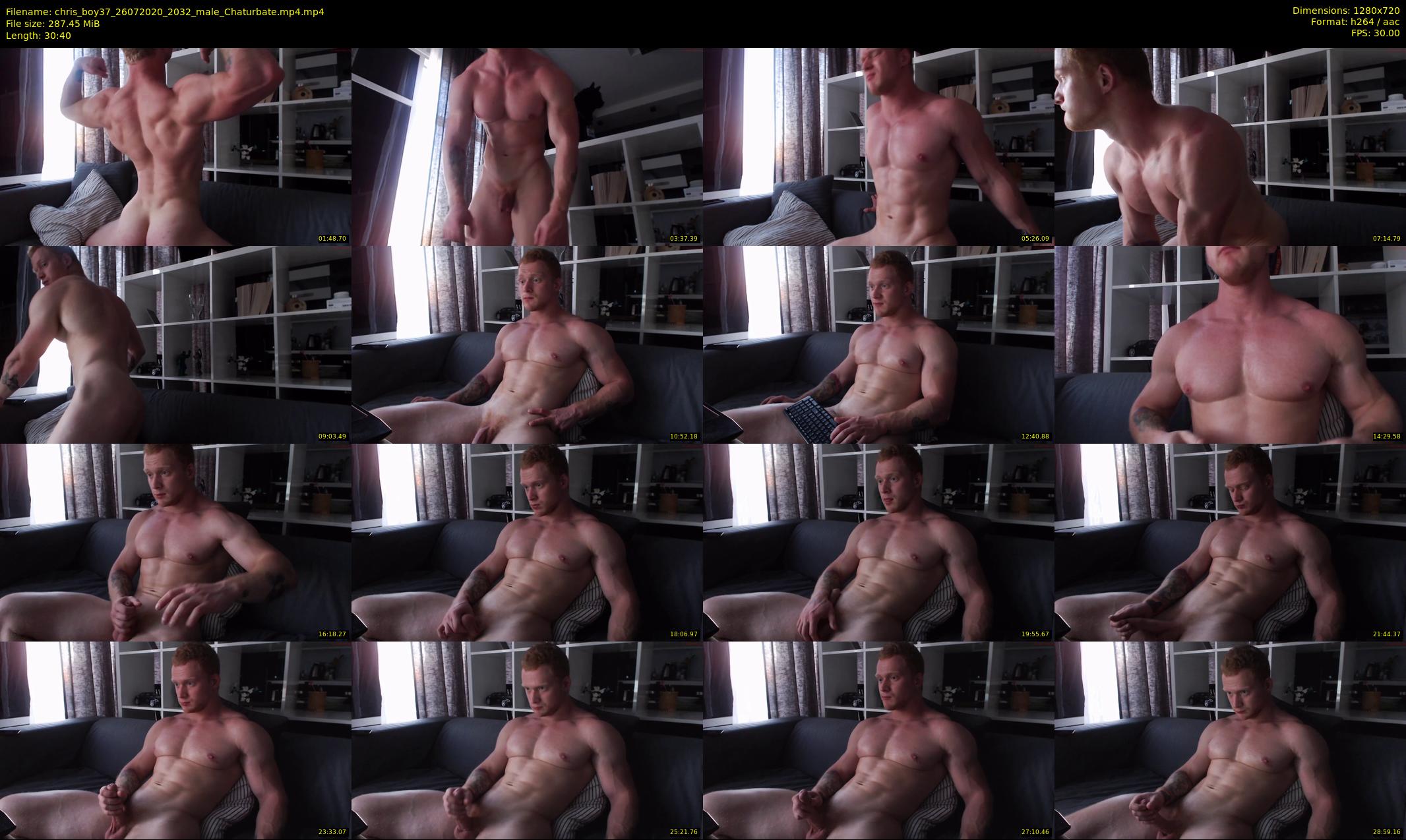 chris_boy37 — 31 minute Chaturbate male cam show recording, 720p, Jul 26, 2020