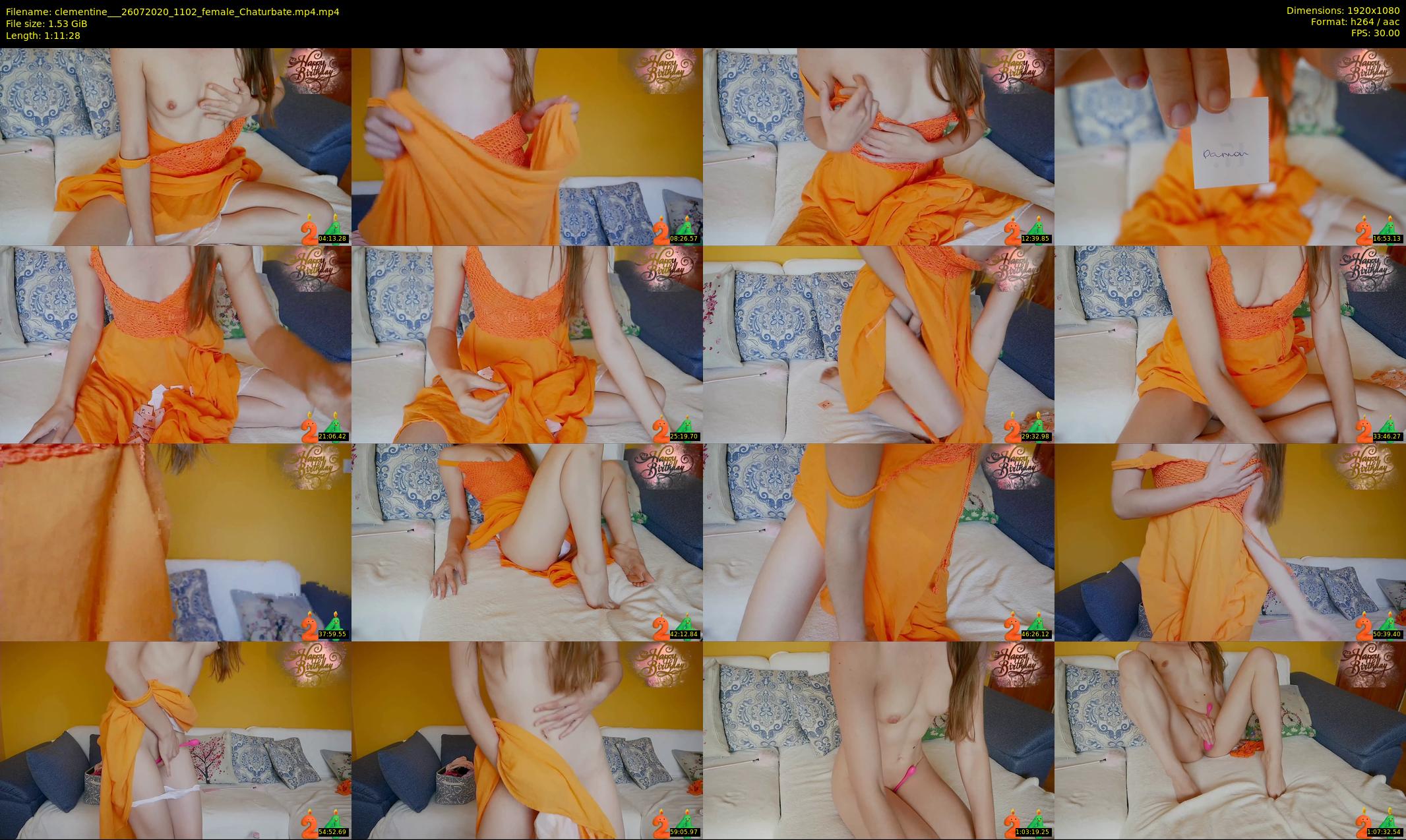 clementine__ — 72 minute Chaturbate female cam show recording, 1080p, Jul 26, 2020