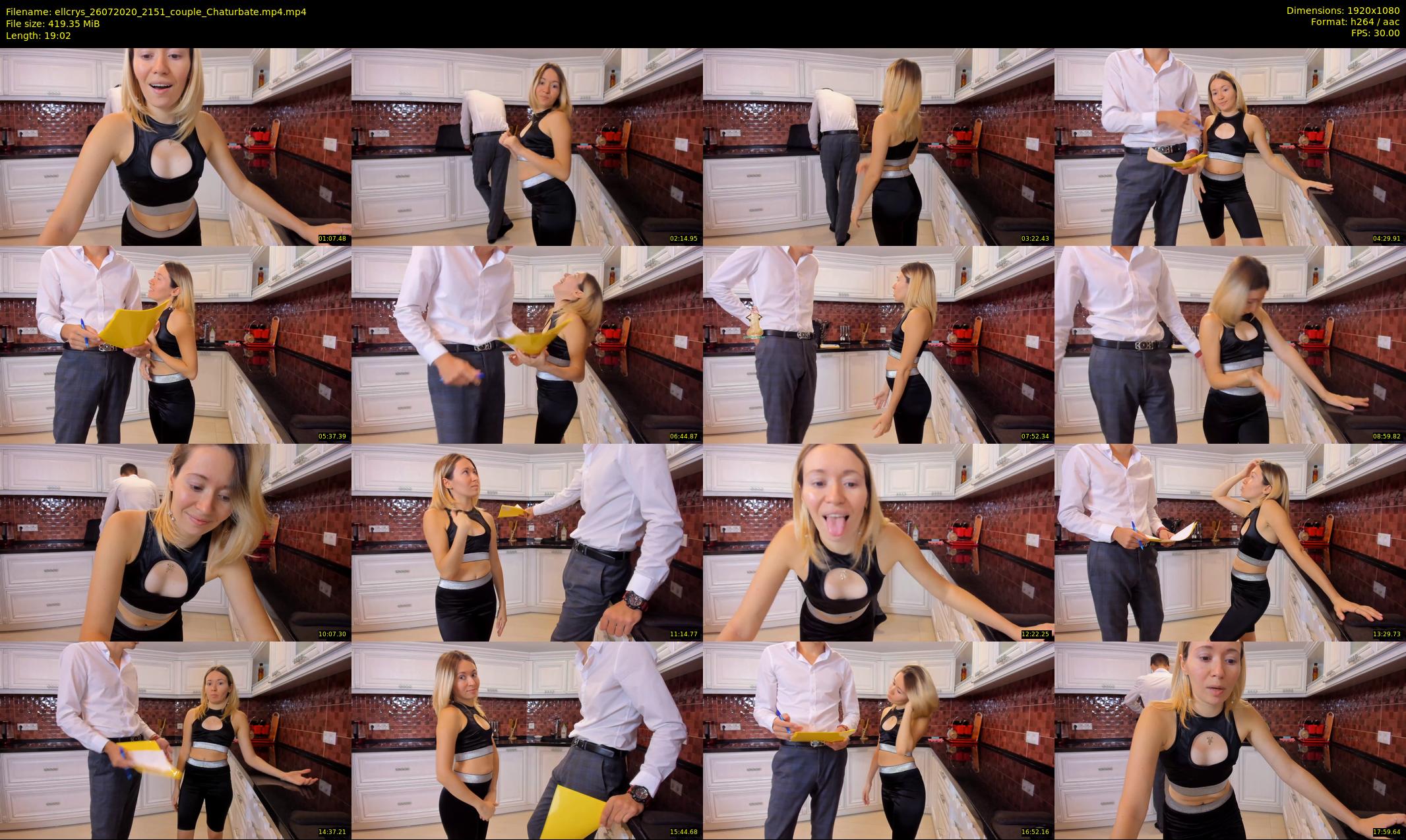 ellcrys — 20 minute Chaturbate couple cam show recording, 1080p, Jul 26, 2020