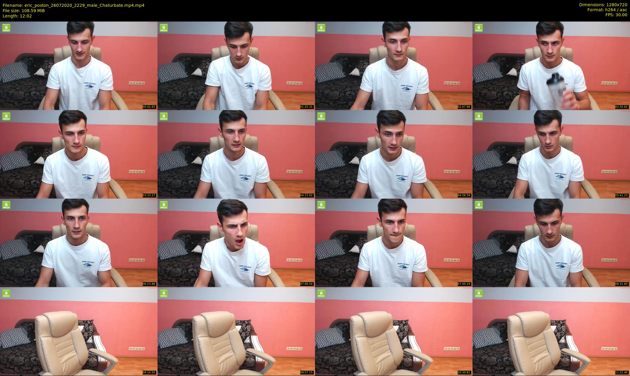 eric_poston — 13 minute Chaturbate male cam show recording, 720p, Jul 26, 2020