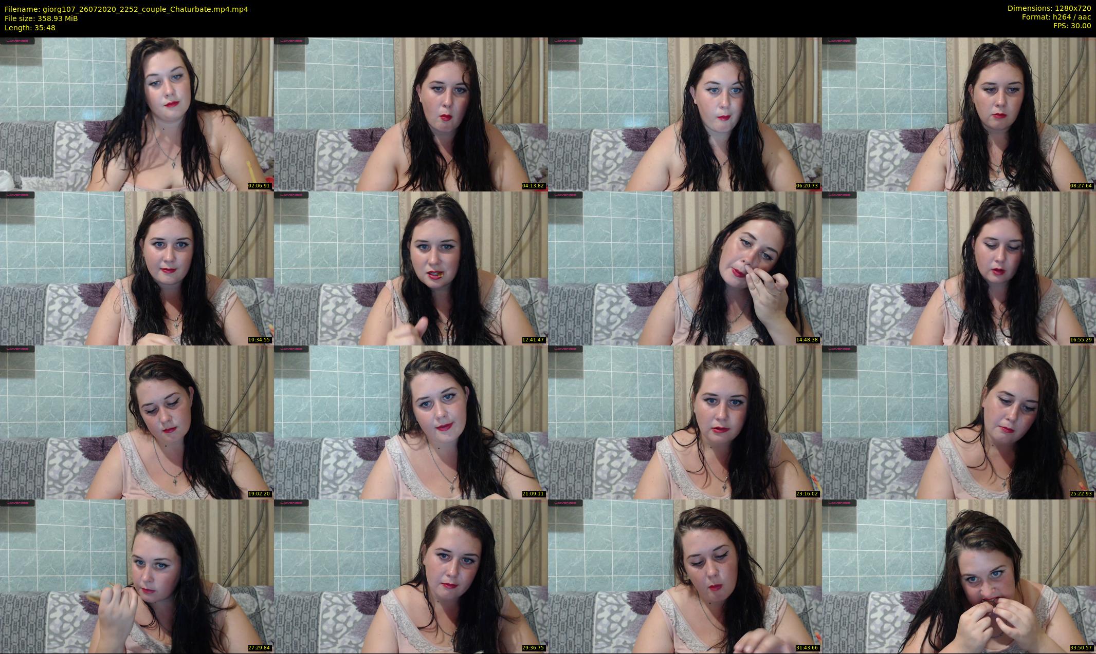 giorg107 — 36 minute Chaturbate couple cam show recording, 720p, Jul 26, 2020