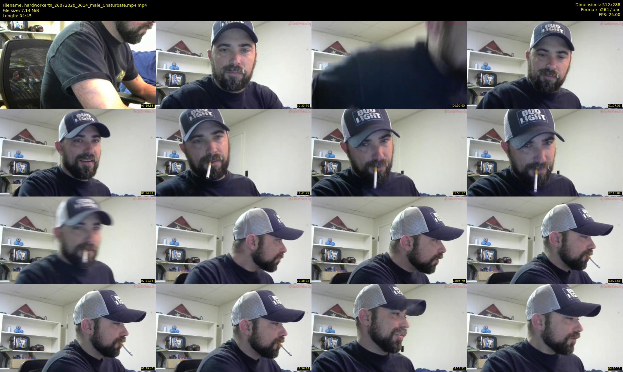 hardworkertn — 5 minute Chaturbate male cam show recording, SD, Jul 26, 2020