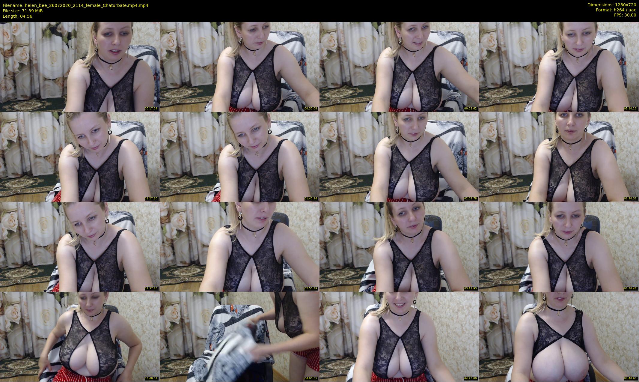 helen_bee — 5 minute Chaturbate female cam show recording, 720p, Jul 26, 2020