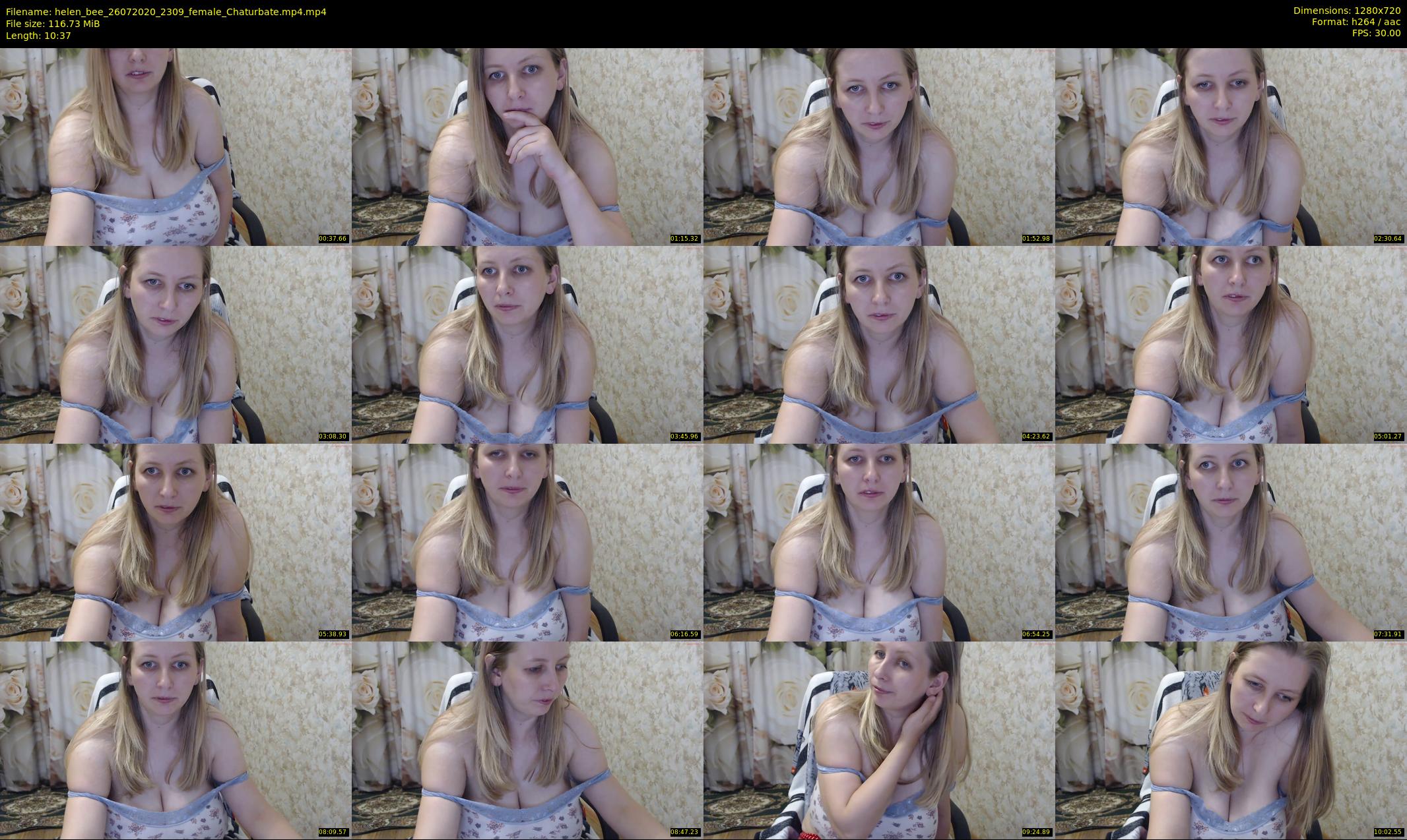 helen_bee — 11 minute Chaturbate female cam show recording, 720p, Jul 26, 2020