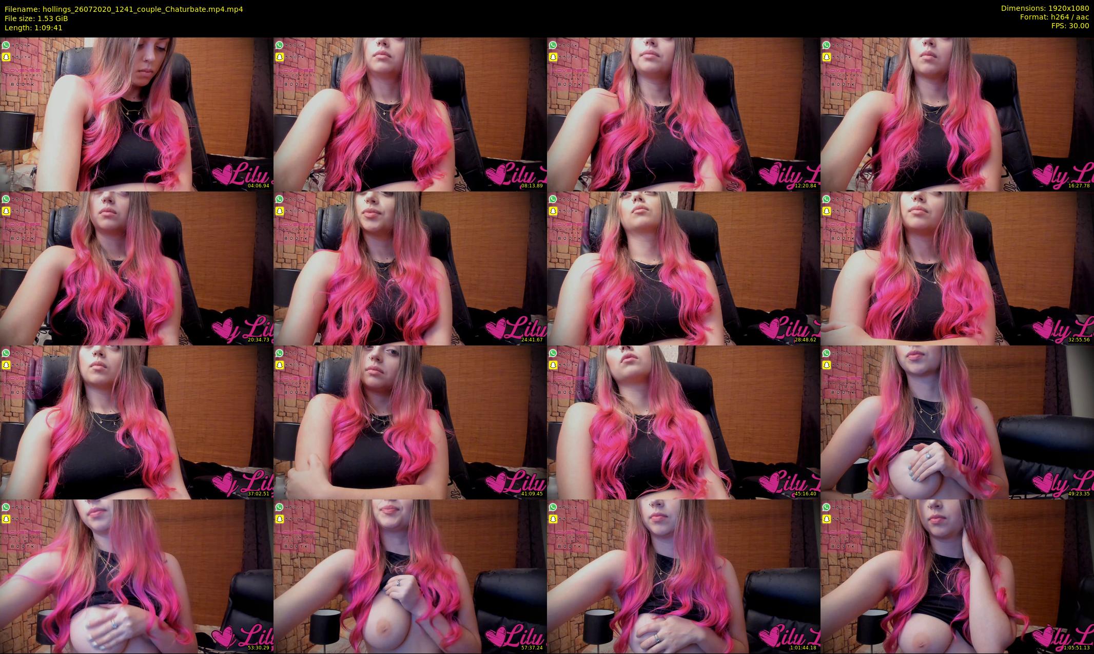 hollings — 70 minute Chaturbate couple cam show recording, 1080p, Jul 26, 2020