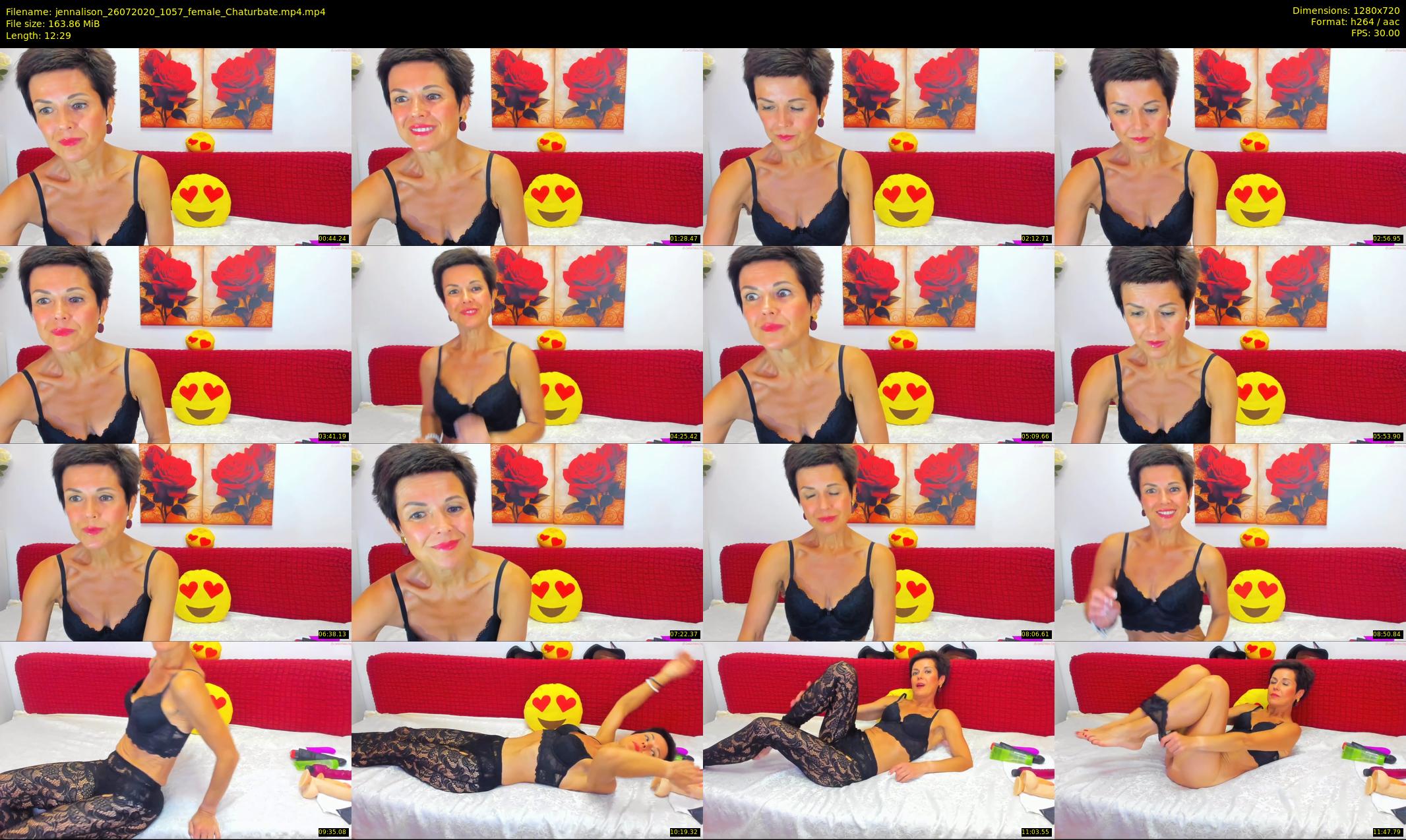 jennalison — 13 minute Chaturbate female cam show recording, 720p, Jul 26, 2020