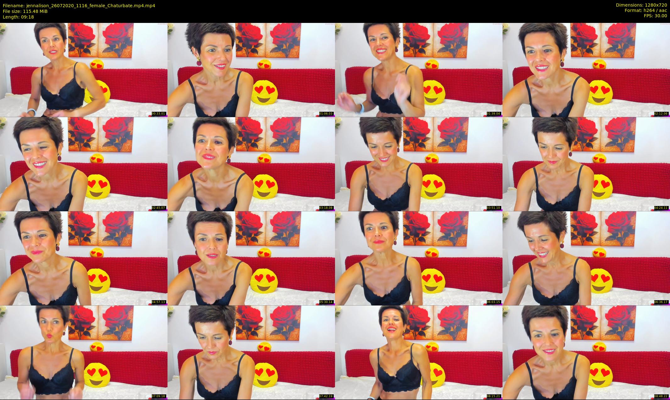 jennalison — 10 minute Chaturbate female cam show recording, 720p, Jul 26, 2020