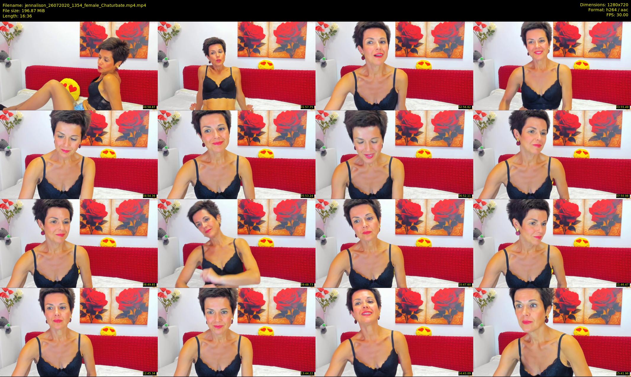 jennalison — 17 minute Chaturbate female cam show recording, 720p, Jul 26, 2020