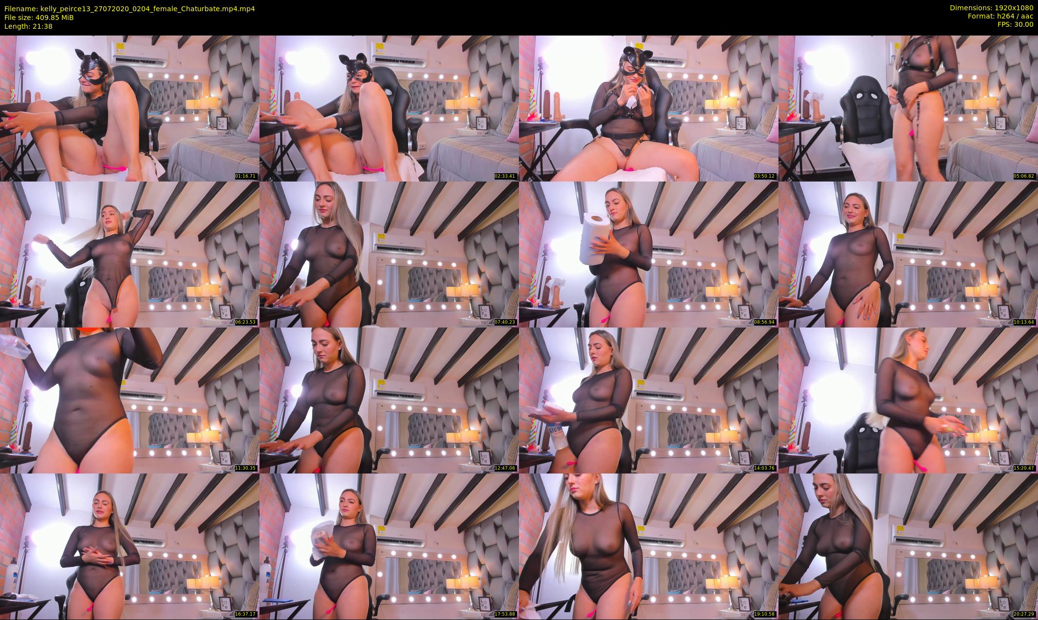 kelly_peirce13 — 22 minute Chaturbate female cam show recording, 1080p, Jul 27, 2020