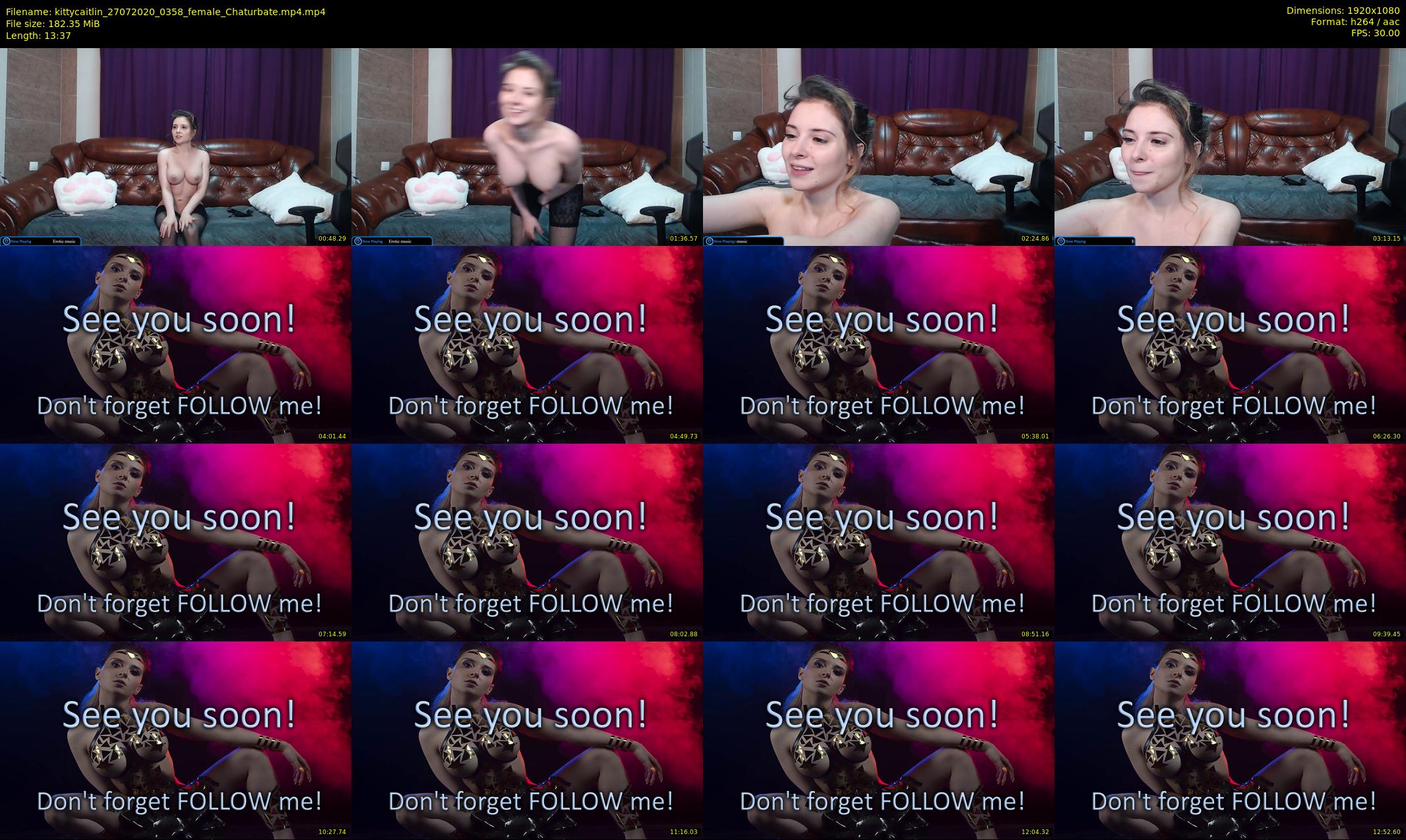 kittycaitlin — 14 minute Chaturbate female cam show recording, 1080p, Jul 27, 2020