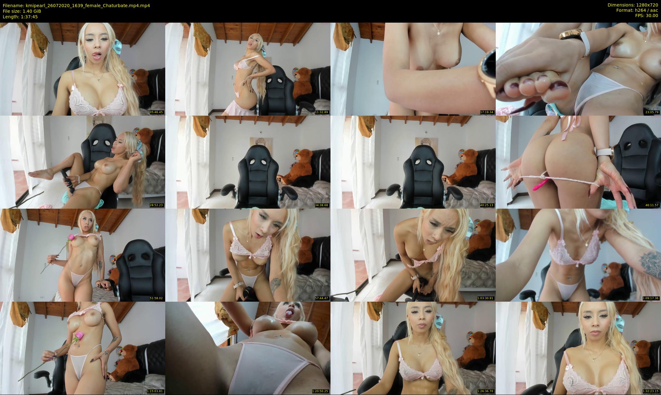 kmipearl — 98 minute Chaturbate female cam show recording, 720p, Jul 26, 2020