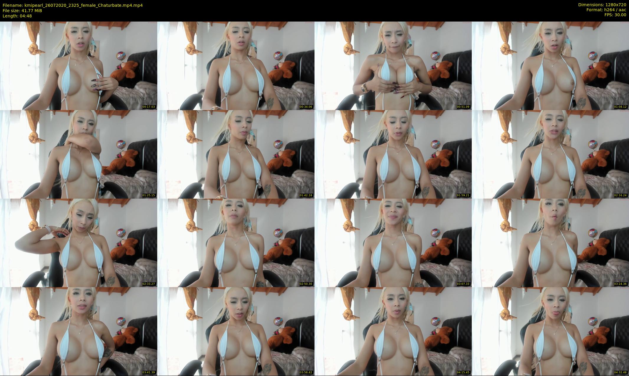 kmipearl — 5 minute Chaturbate female cam show recording, 720p, Jul 26, 2020