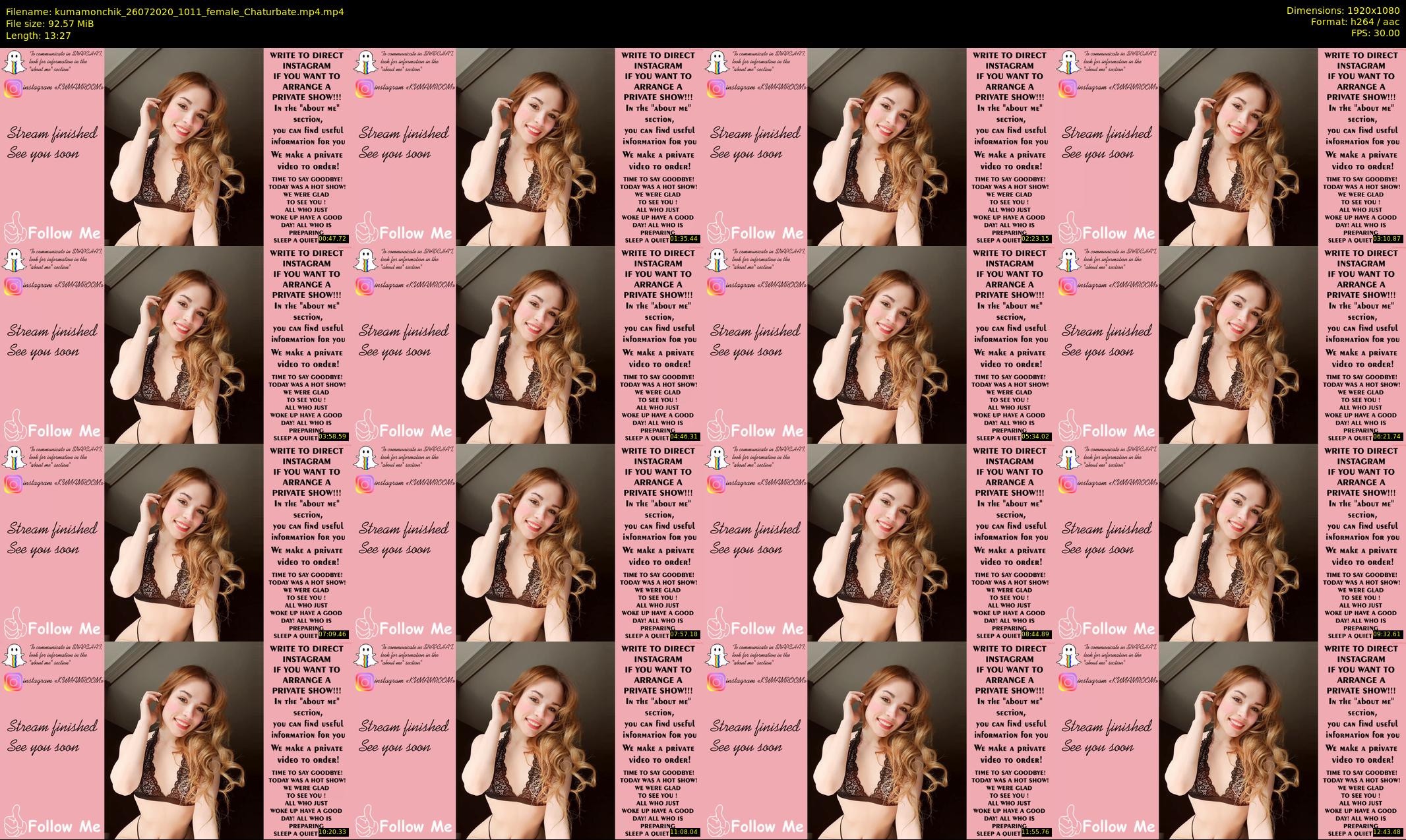 kumamonchik — 14 minute Chaturbate couple cam show recording, 1080p, Jul 26, 2020
