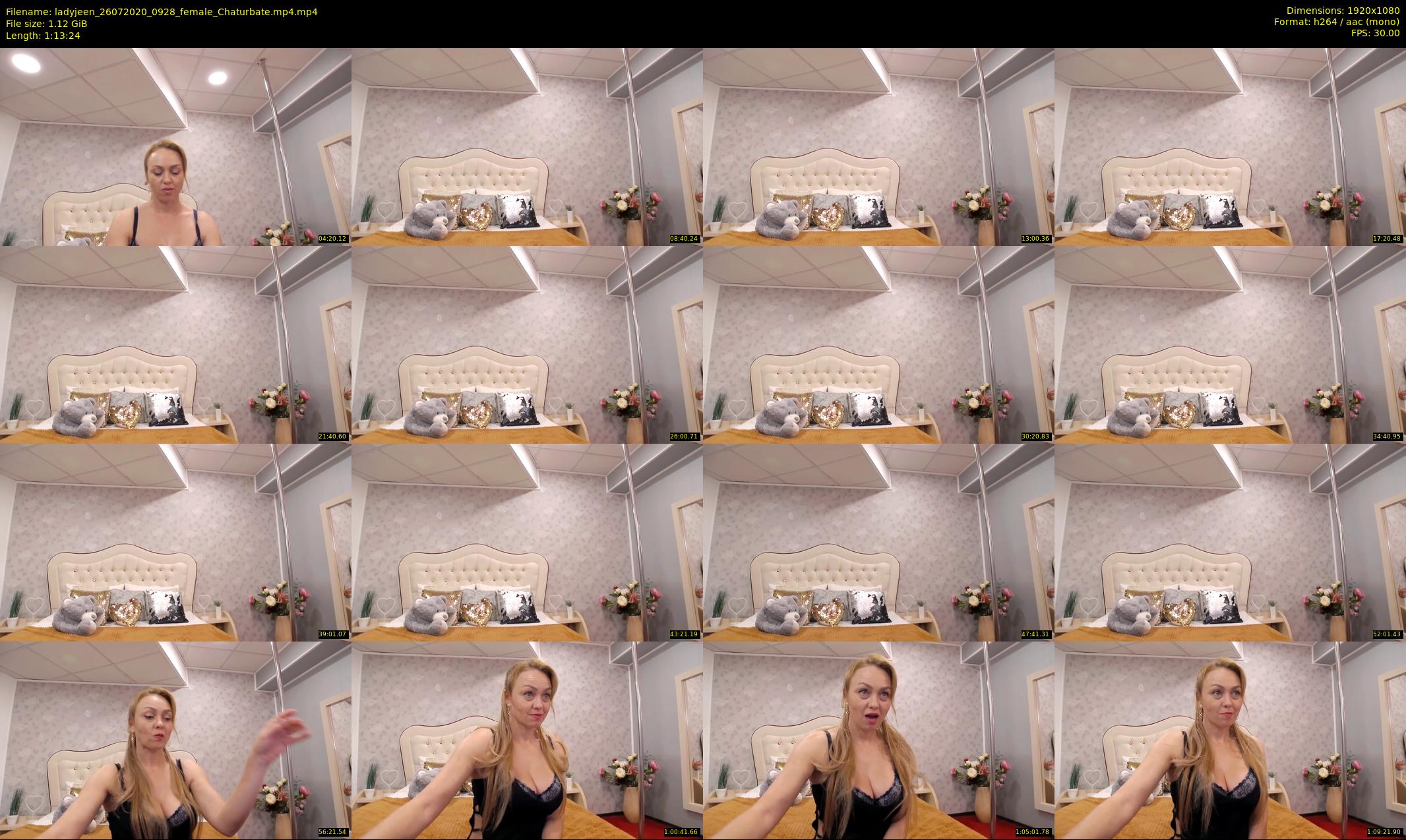 ladyjeen — 74 minute Chaturbate female cam show recording, 1080p, Jul 26, 2020
