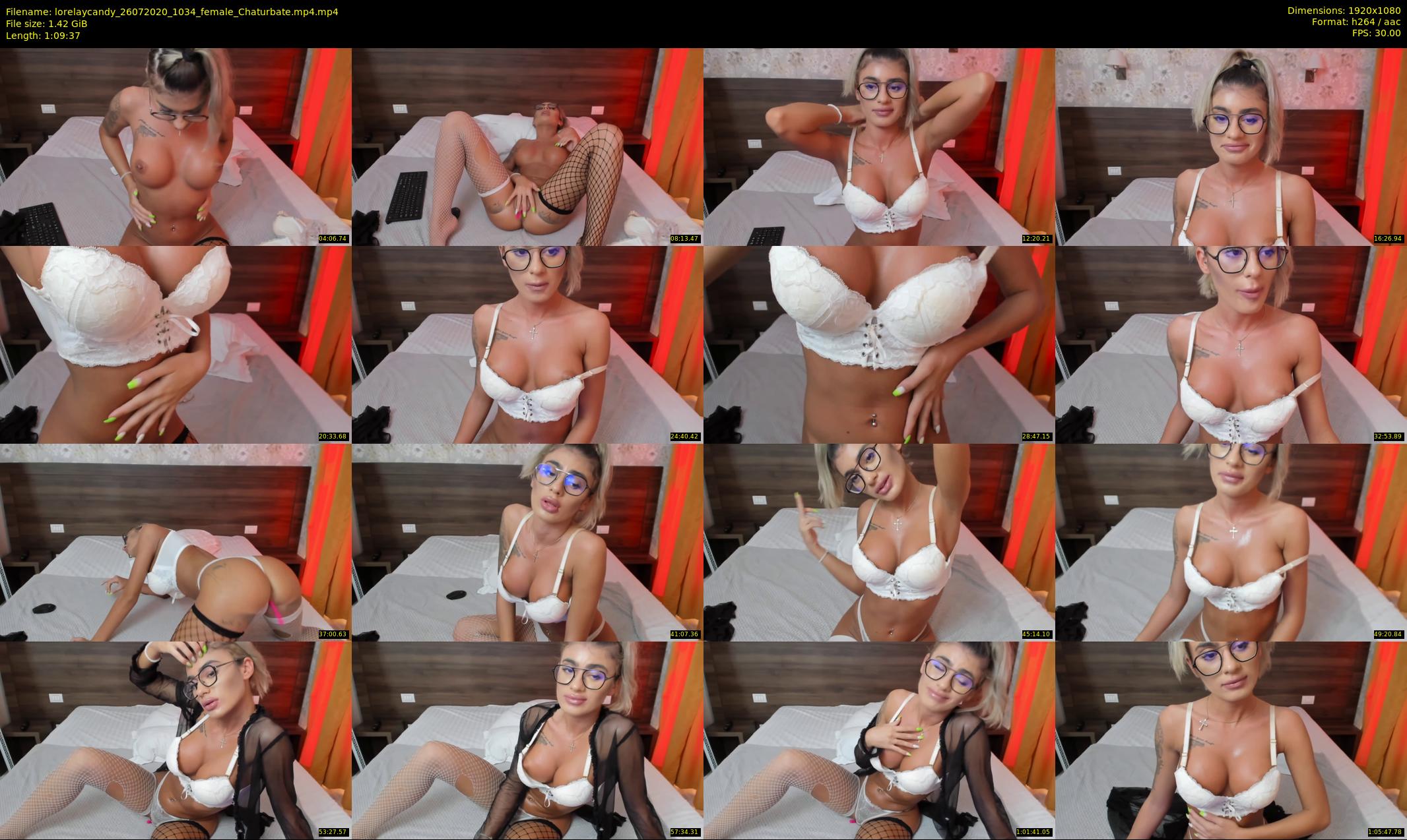 lorelaycandy — 70 minute Chaturbate female cam show recording, 1080p, Jul 26, 2020