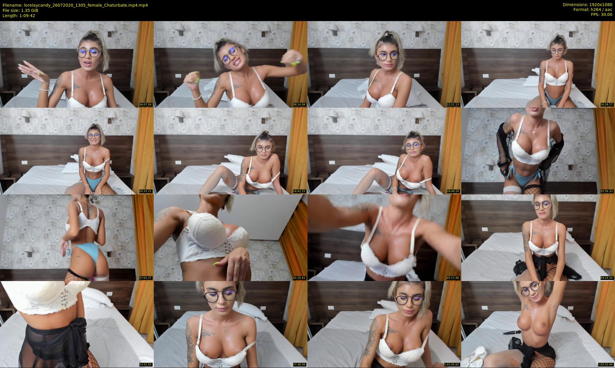 lorelaycandy — 70 minute Chaturbate female cam show recording, 1080p, Jul 26, 2020