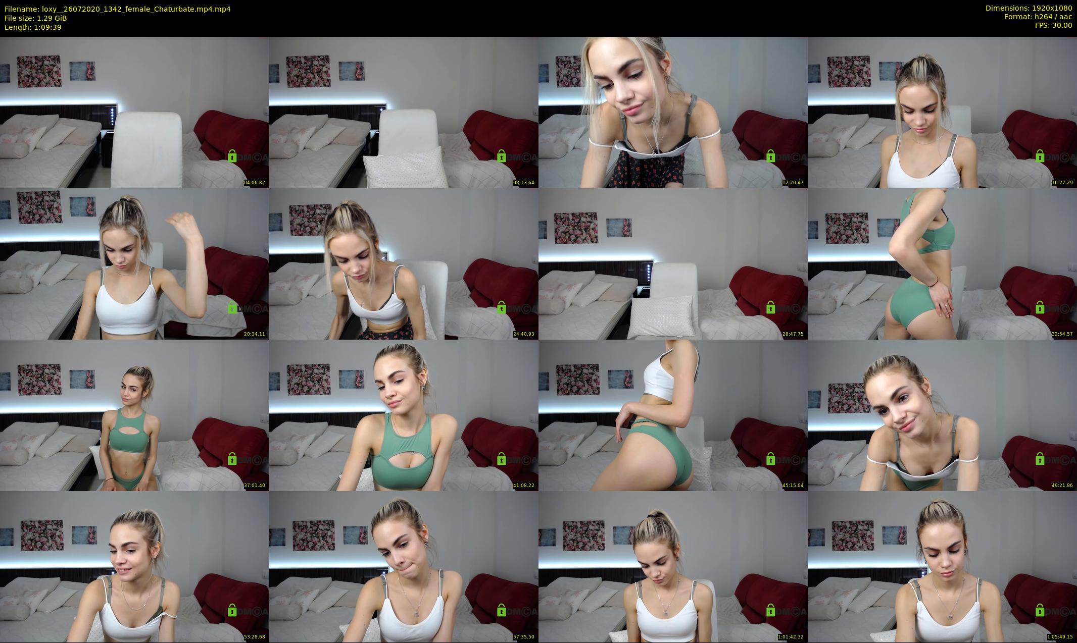 loxy_ — 70 minute Chaturbate female cam show recording, 1080p, Jul 26, 2020