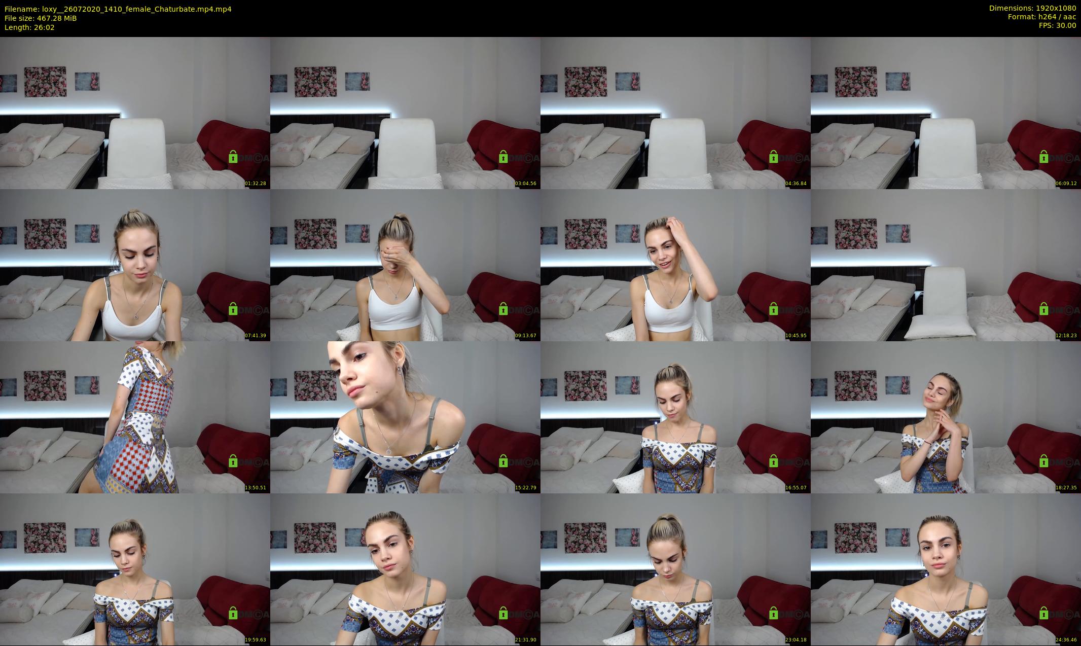loxy_ — 27 minute Chaturbate female cam show recording, 1080p, Jul 26, 2020