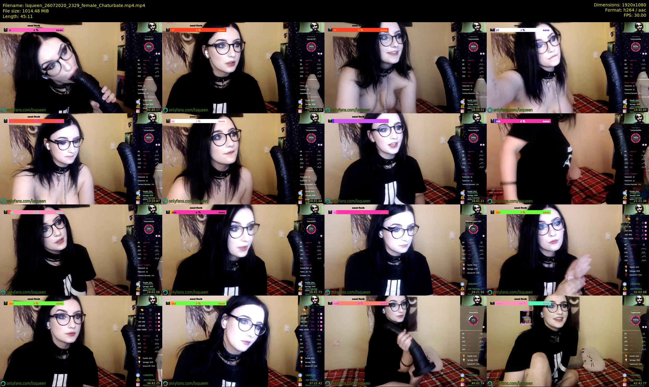 lsqueen — 46 minute Chaturbate female cam show recording, 1080p, Jul 26, 2020