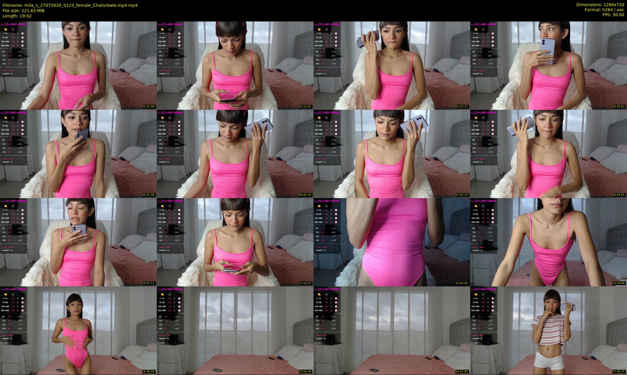 mila_1 — 20 minute Chaturbate female cam show recording, 720p, Jul 27, 2020