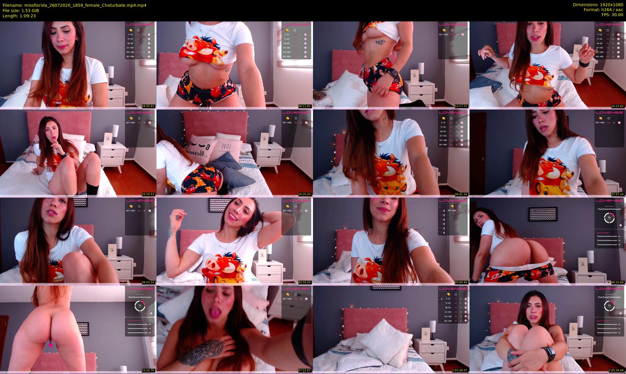 missflorida — 70 minute Chaturbate female cam show recording, 1080p, Jul 26, 2020