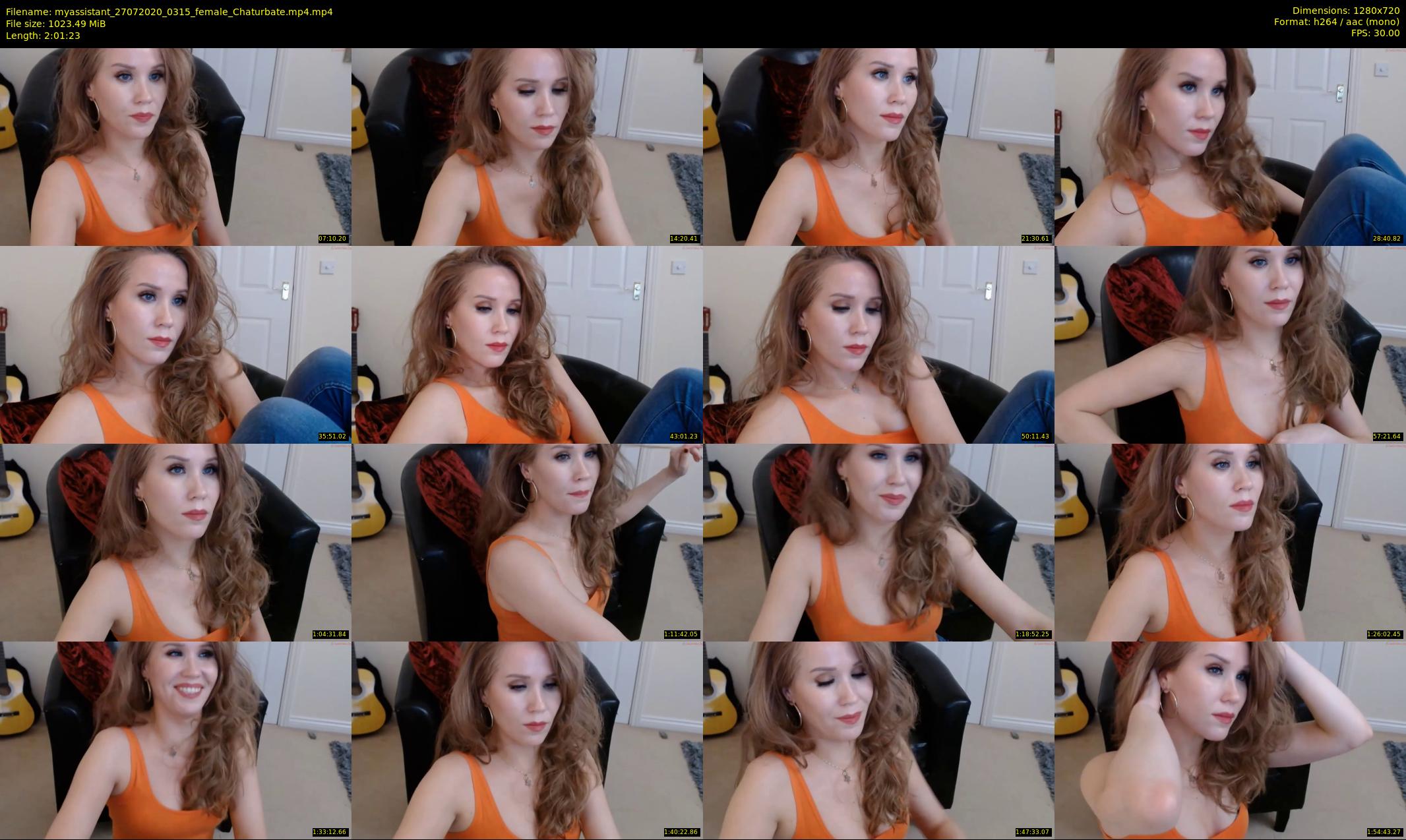 myassistant — 122 minute Chaturbate female cam show recording, 720p, Jul 27, 2020