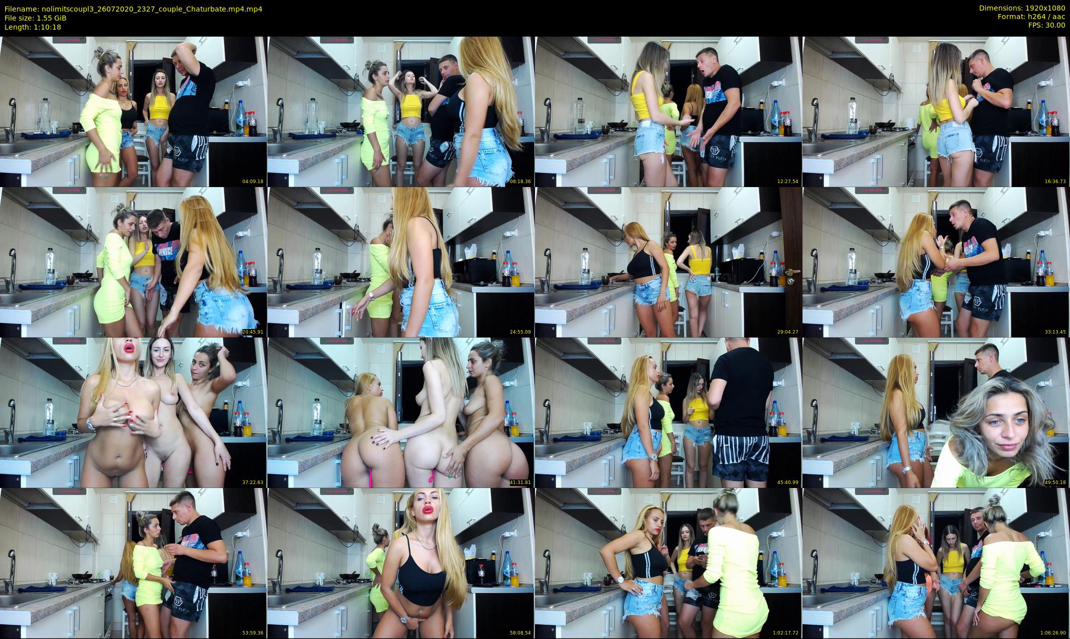 nolimitscoupl3 — 71 minute Chaturbate couple cam show recording, 1080p, Jul 26, 2020