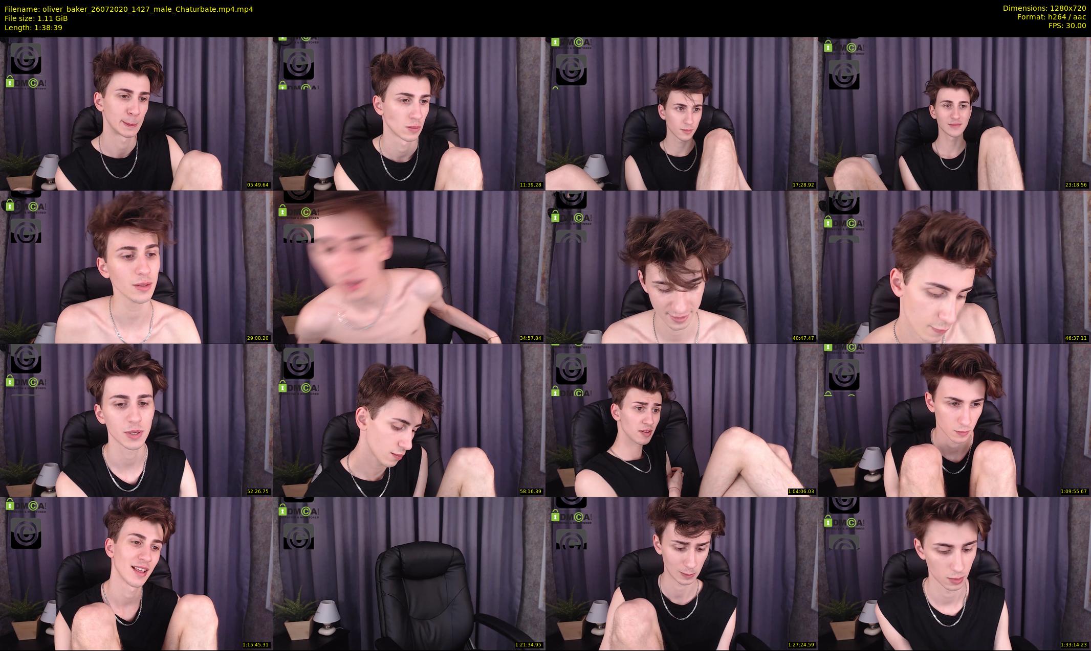 oliver_baker — 99 minute Chaturbate male cam show recording, 720p, Jul 26, 2020