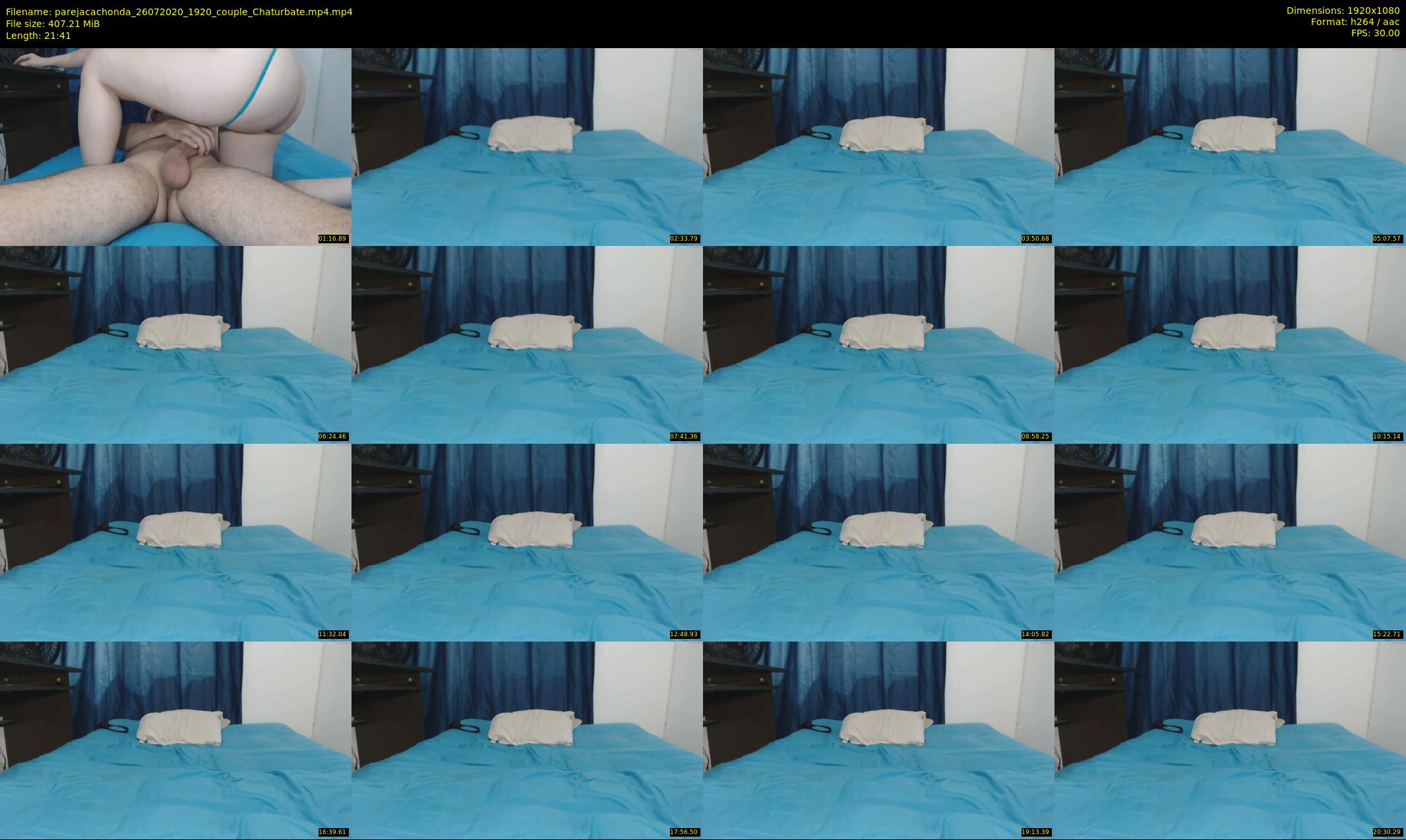 parejacachonda — 22 minute Chaturbate couple cam show recording, 1080p, Jul 26, 2020