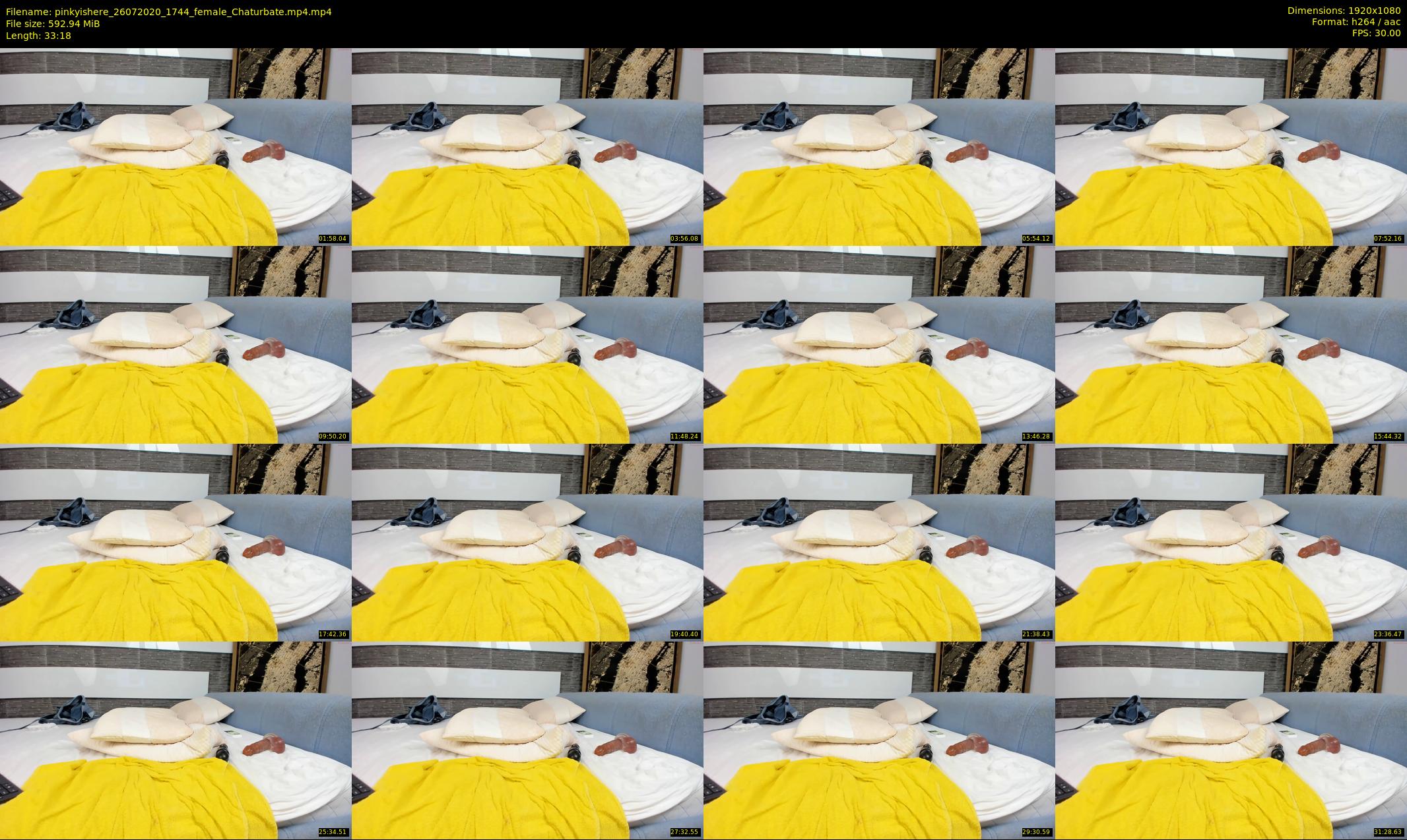 pinkyishere — 34 minute Chaturbate female cam show recording, 1080p, Jul 26, 2020