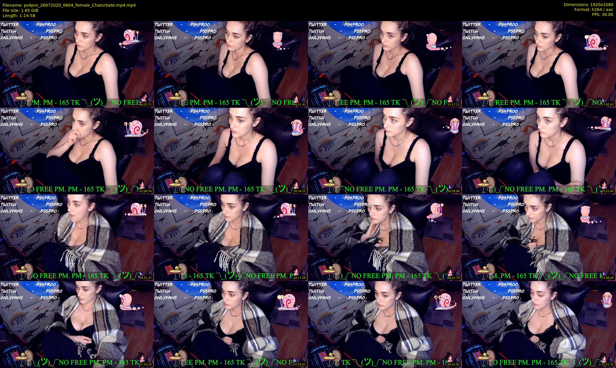 ps4pro — 75 minute Chaturbate female cam show recording, 1080p, Jul 26, 2020