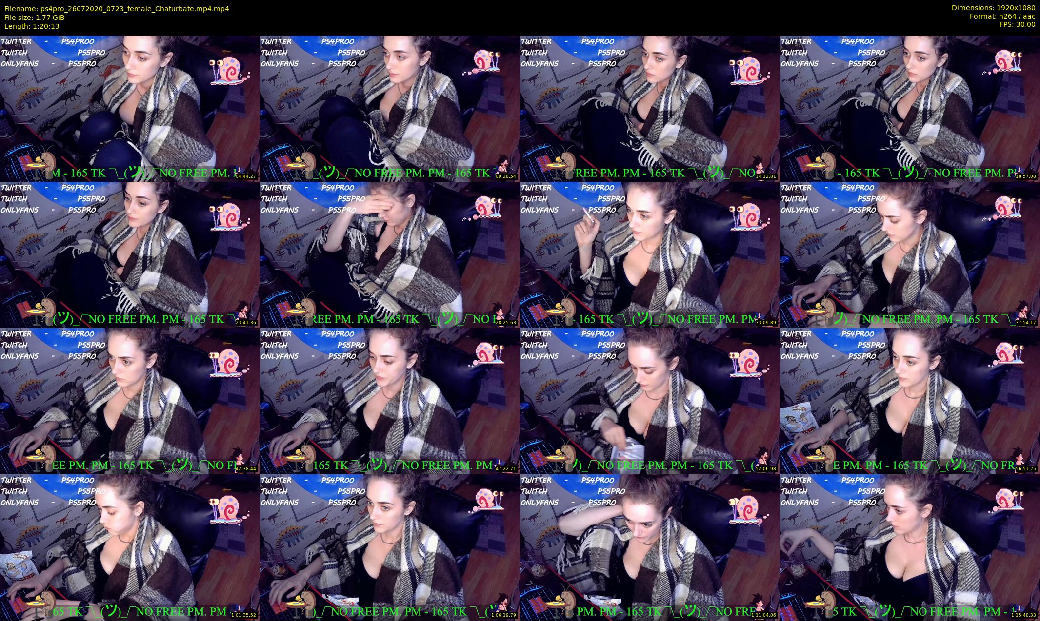 ps4pro — 81 minute Chaturbate female cam show recording, 1080p, Jul 26, 2020