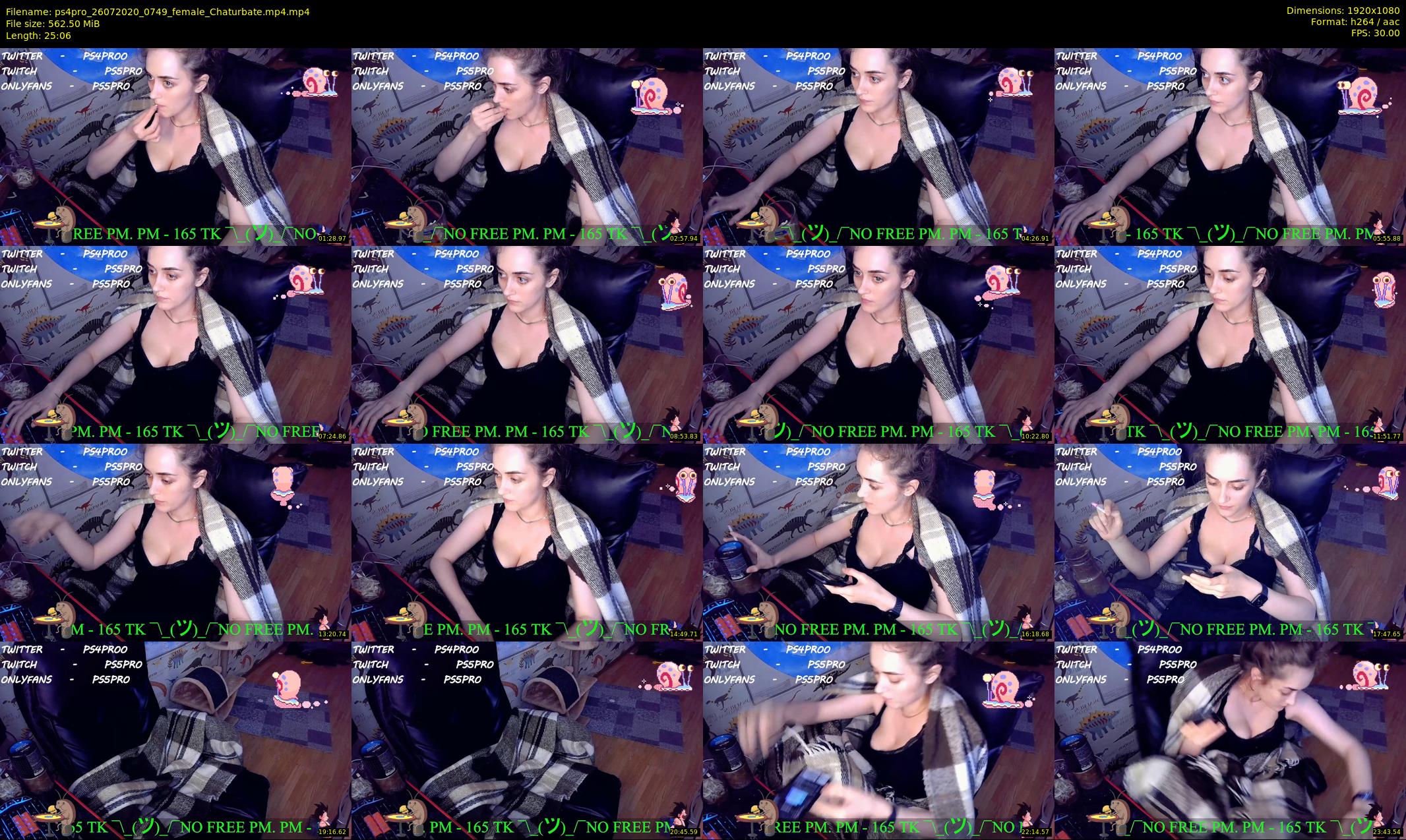 ps4pro — 26 minute Chaturbate female cam show recording, 1080p, Jul 26, 2020