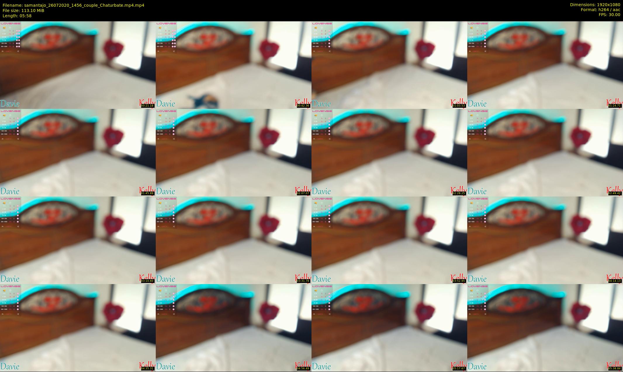 samantajo — 6 minute Chaturbate female cam show recording, 1080p, Jul 26, 2020