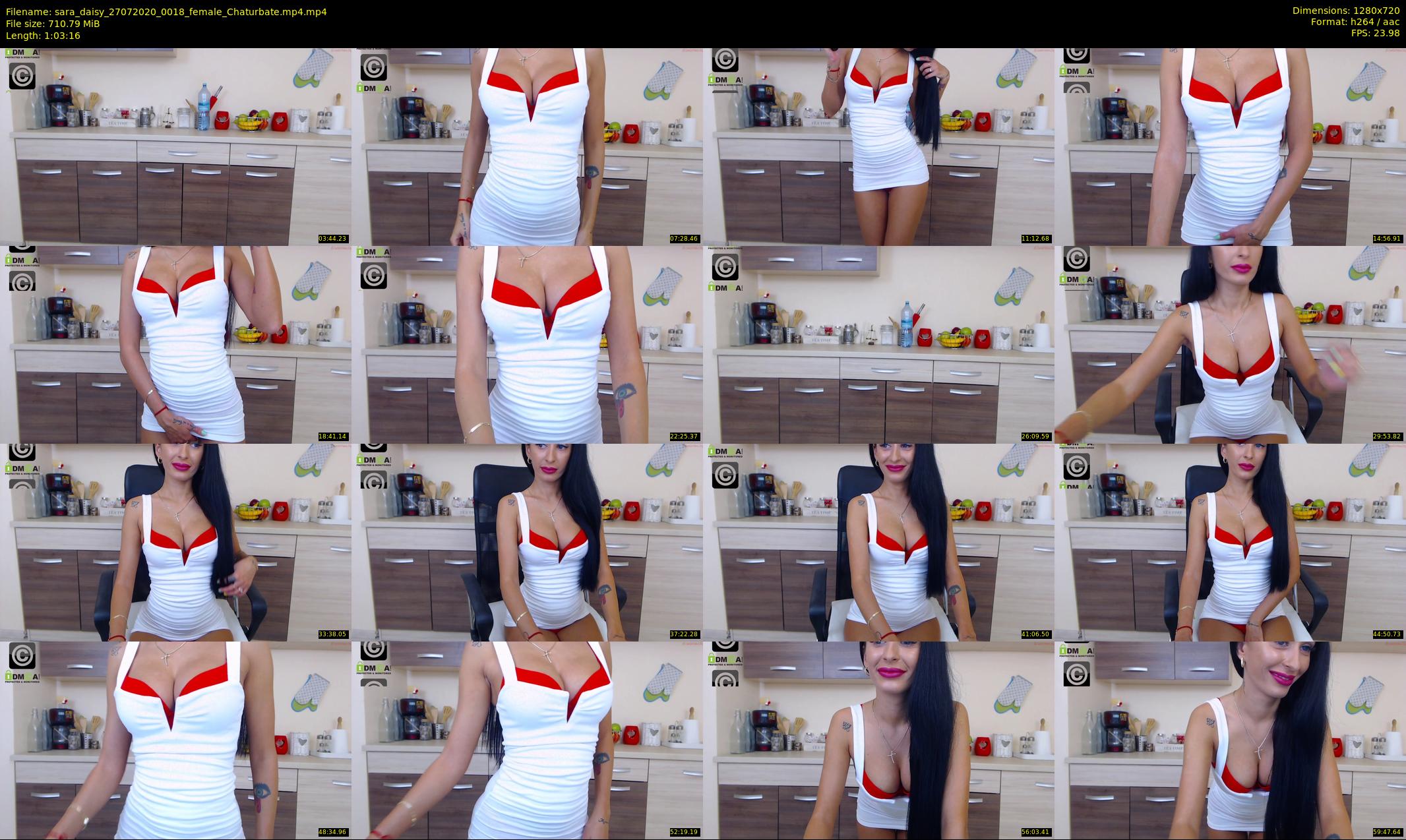 sara_daisy — 64 minute Chaturbate female cam show recording, 720p, Jul 27, 2020