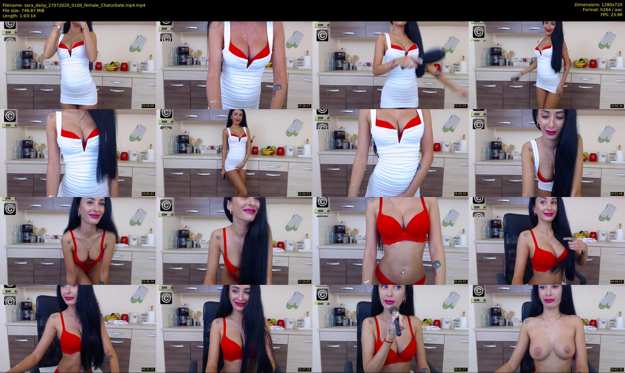 sara_daisy — 64 minute Chaturbate female cam show recording, 720p, Jul 27, 2020