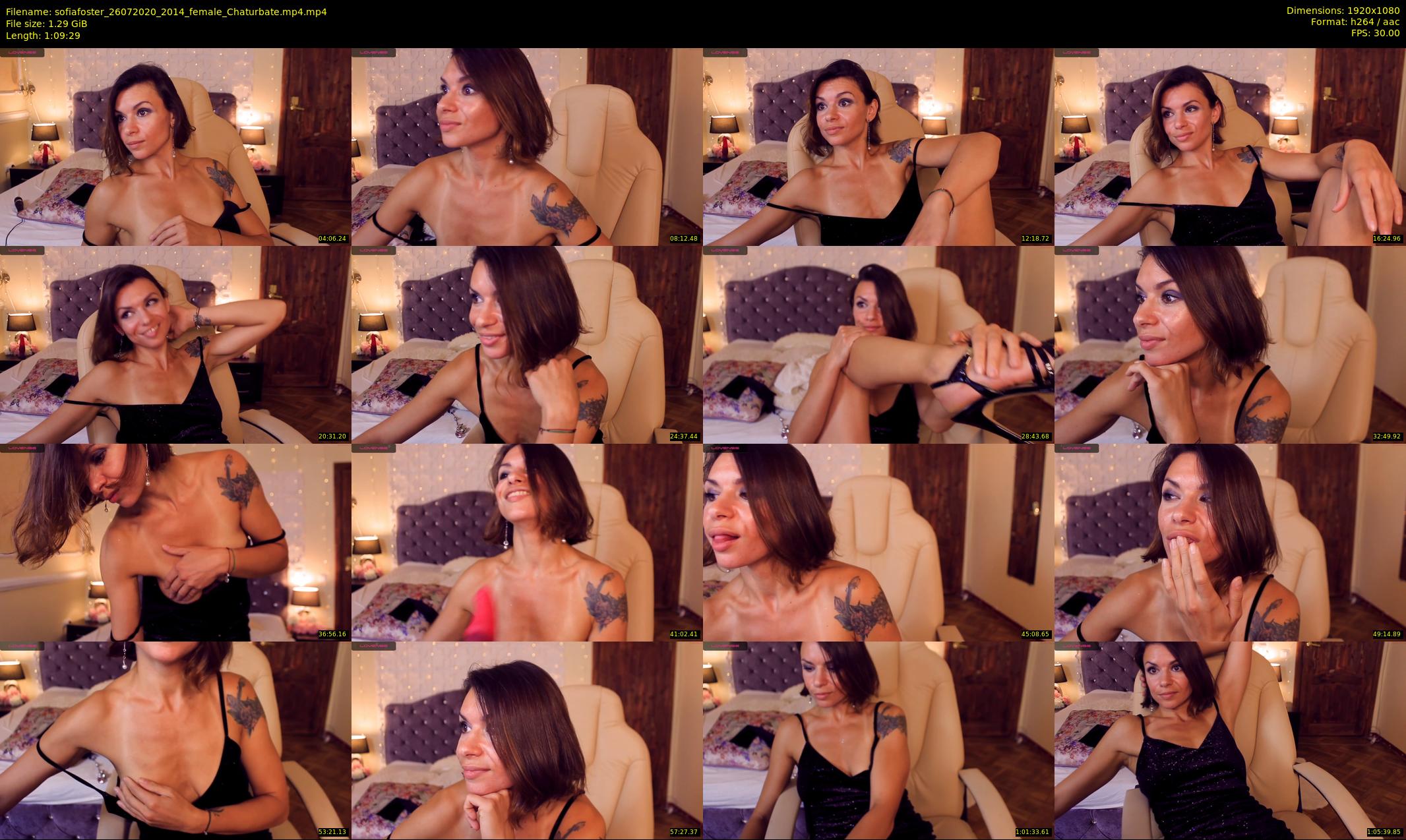 sofiafoster — 70 minute Chaturbate female cam show recording, 1080p, Jul 26, 2020