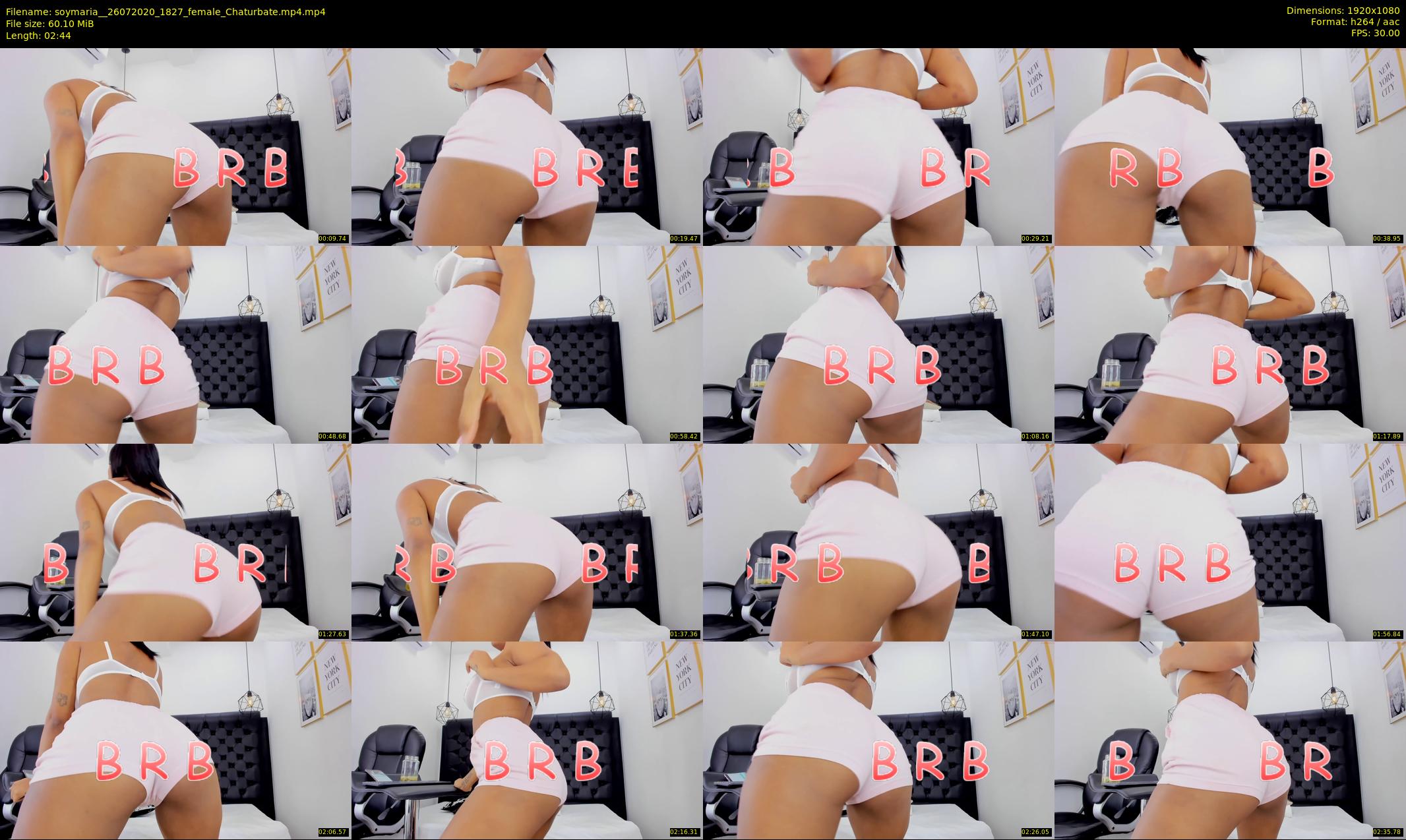 soymaria_ — 3 minute Chaturbate female cam show recording, 1080p, Jul 26, 2020