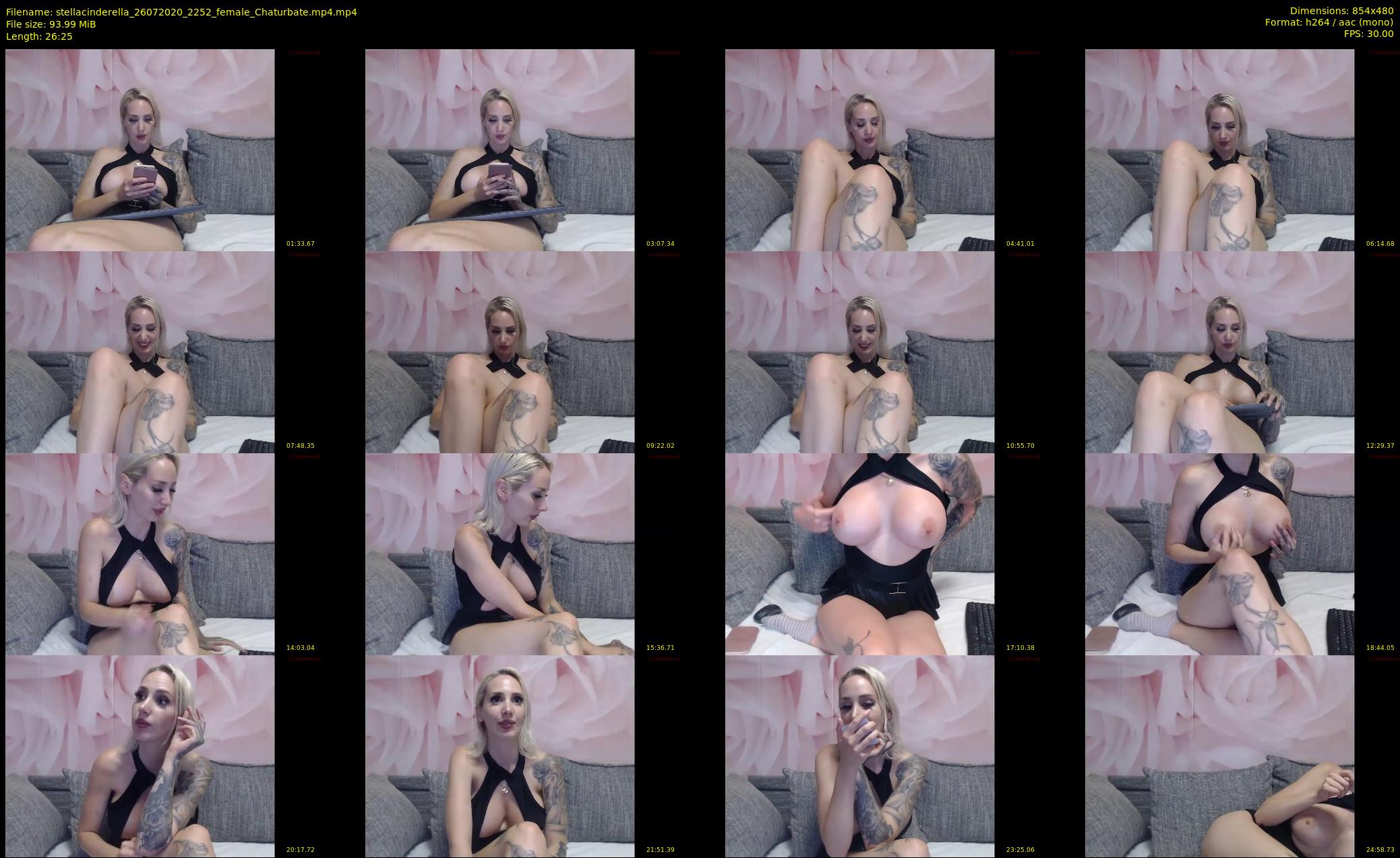 stellacinderella — 27 minute Chaturbate female cam show recording, 480p, Jul 26, 2020
