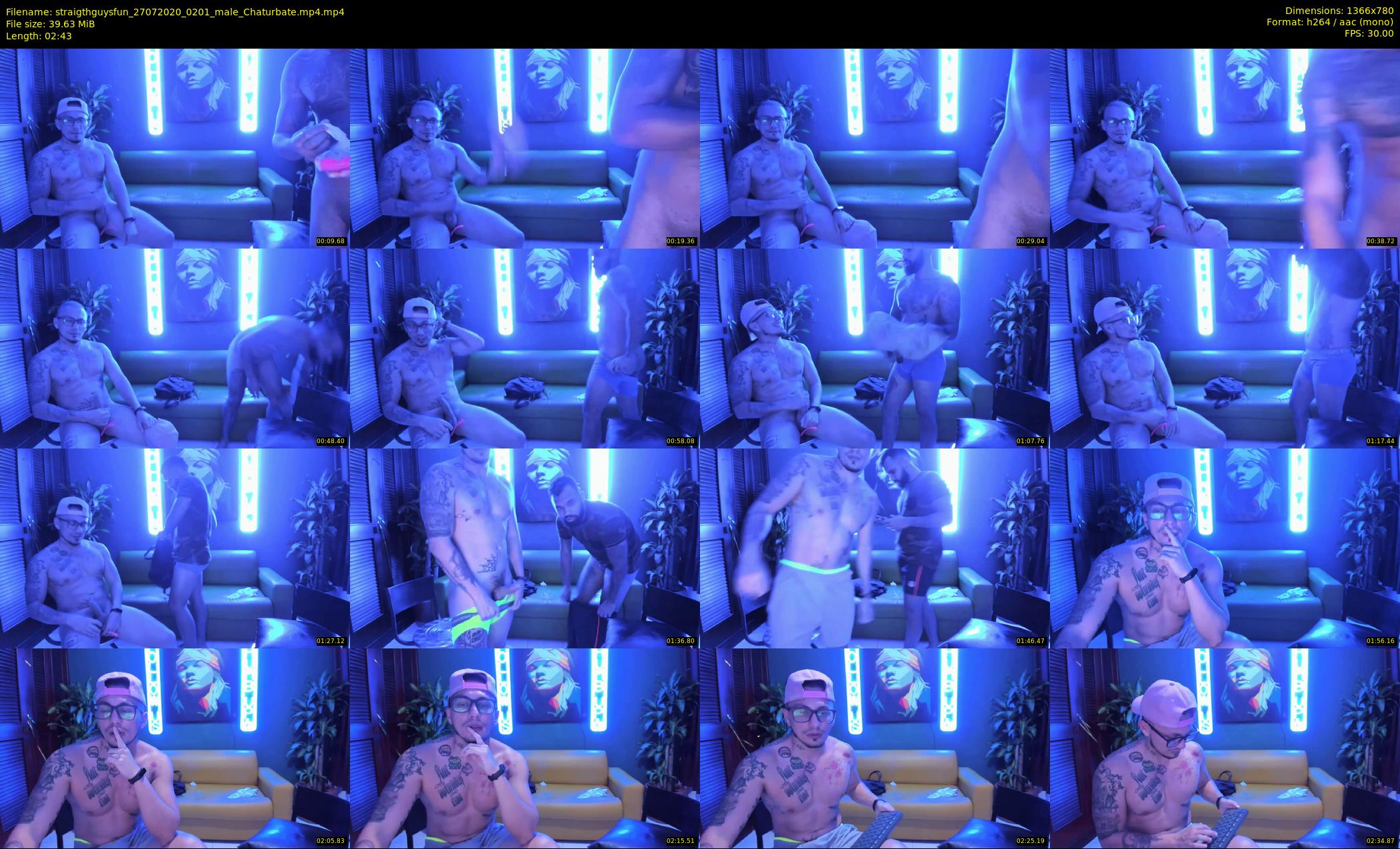 straigthguysfun — 3 minute Chaturbate male cam show recording, 720p, Jul 27, 2020
