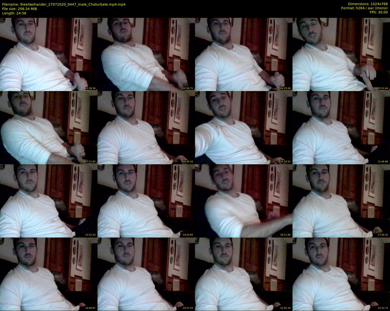 theetwohander — 25 minute Chaturbate male cam show recording, 720p, Jul 27, 2020