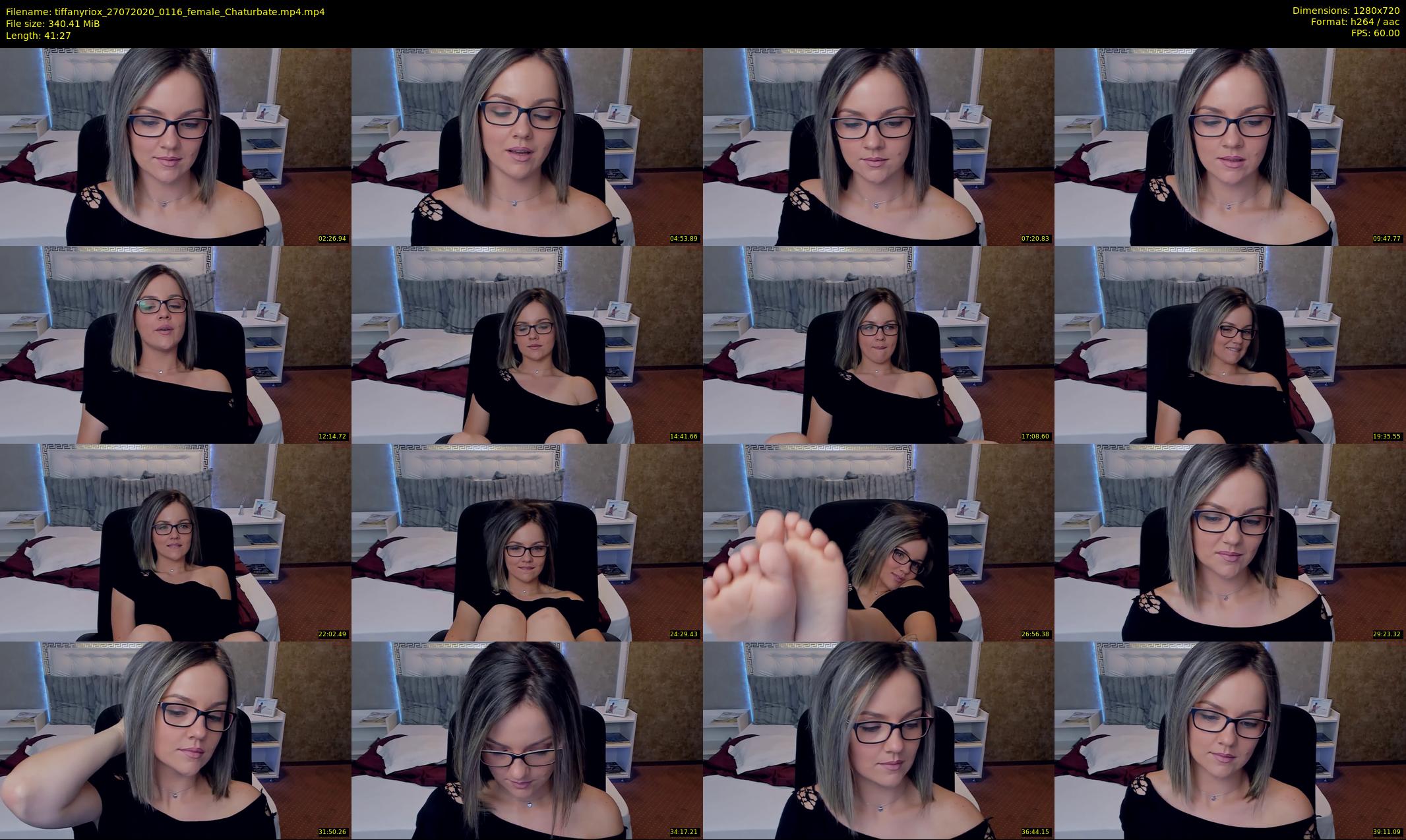 tiffanyriox — 42 minute Chaturbate female cam show recording, 720p, Jul 27, 2020