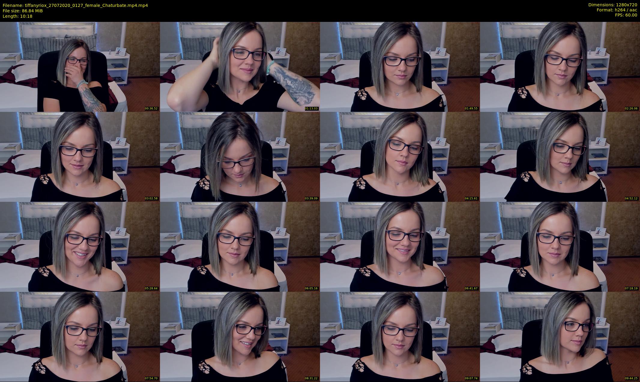 tiffanyriox — 11 minute Chaturbate female cam show recording, 720p, Jul 27, 2020
